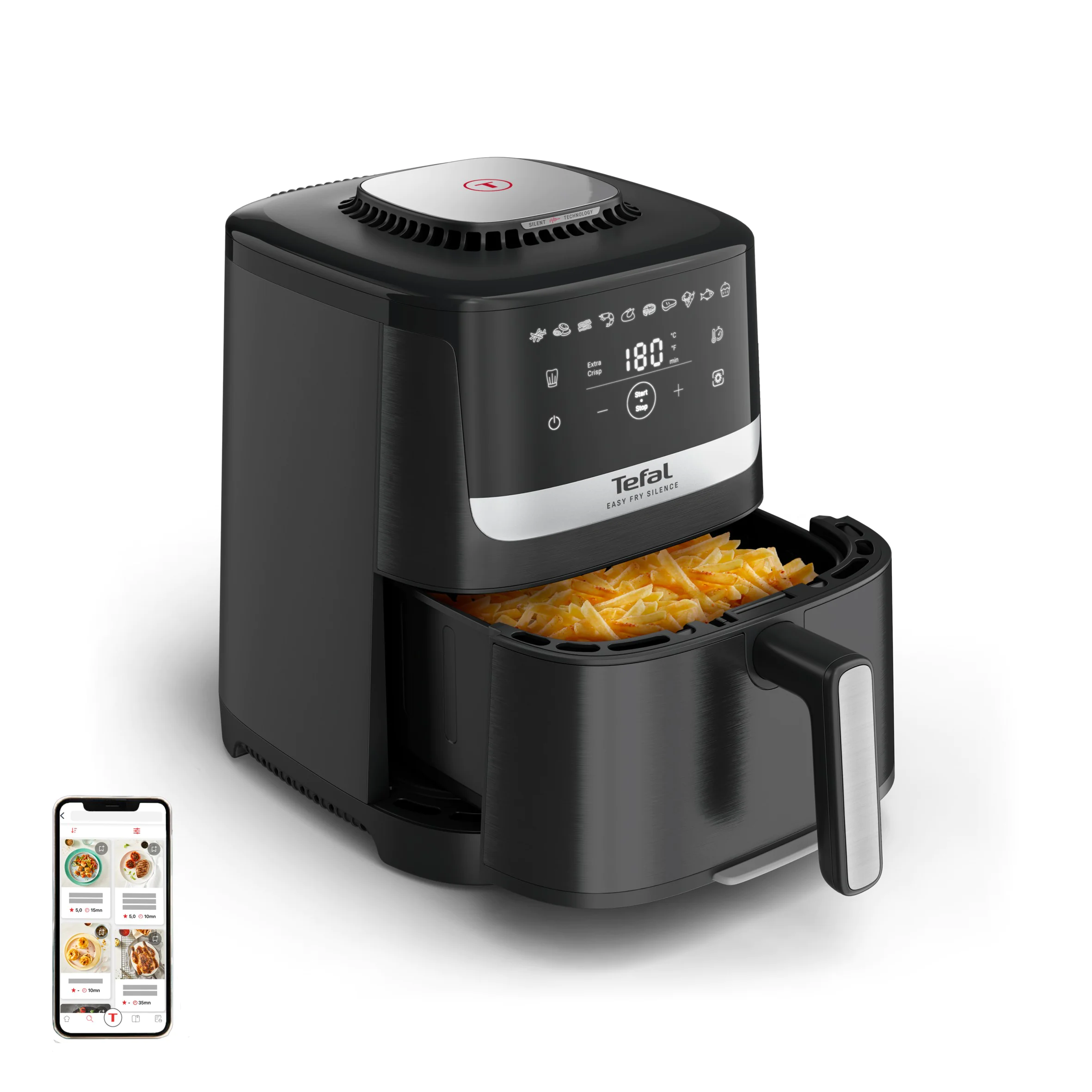 Мультипіч (Аерогриль) Tefal Easy Fry Silence EY5528E0