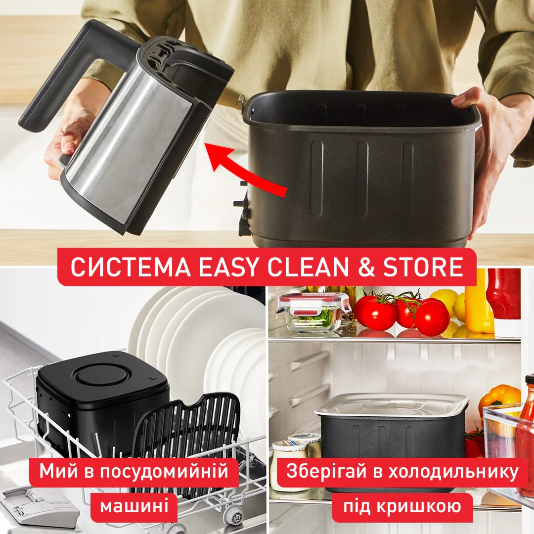 Мультипіч (Аерогриль) Tefal Easy Fry Silence EY552DE0