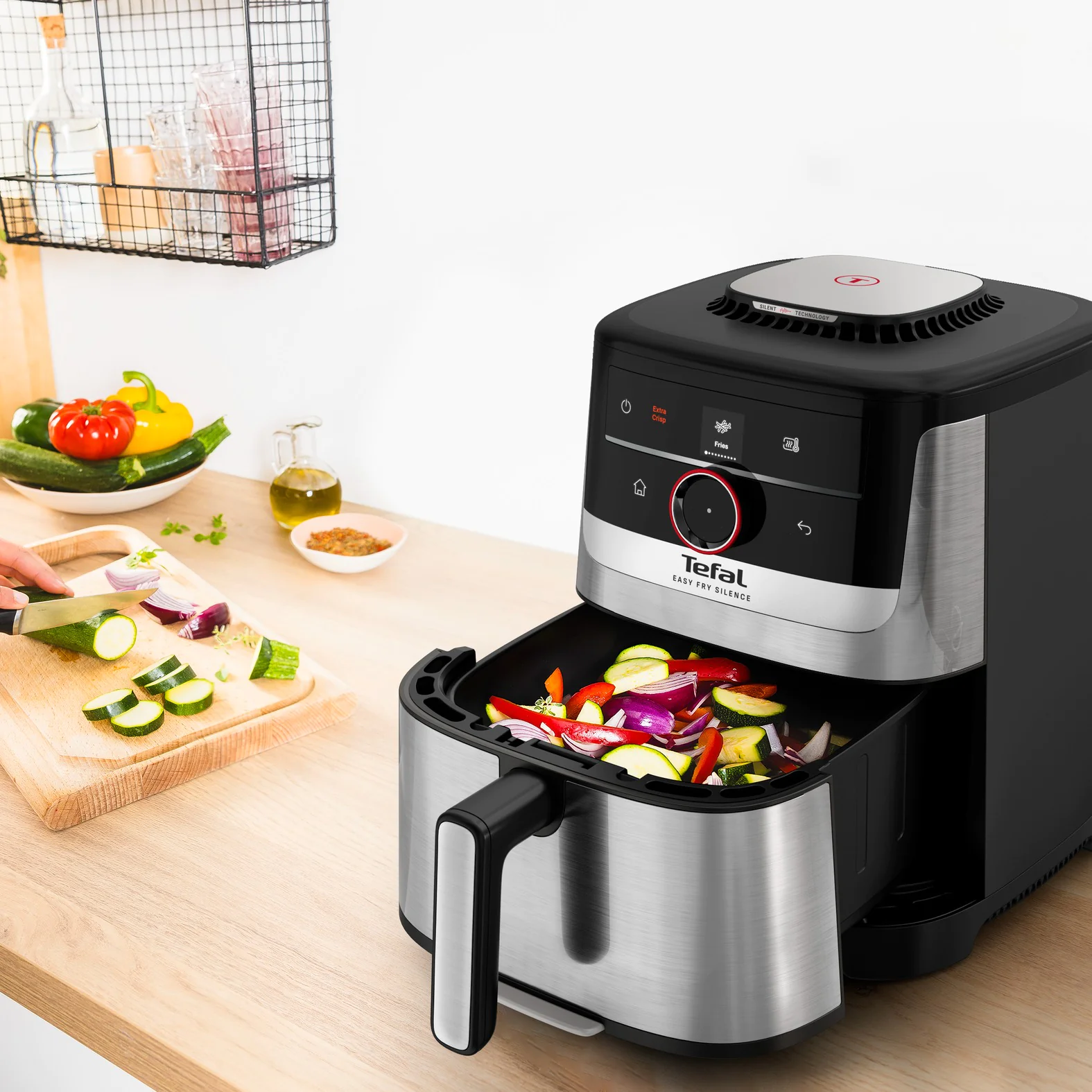 Мультипіч (Аерогриль) Tefal Easy Fry Silence Smart EY572DE1