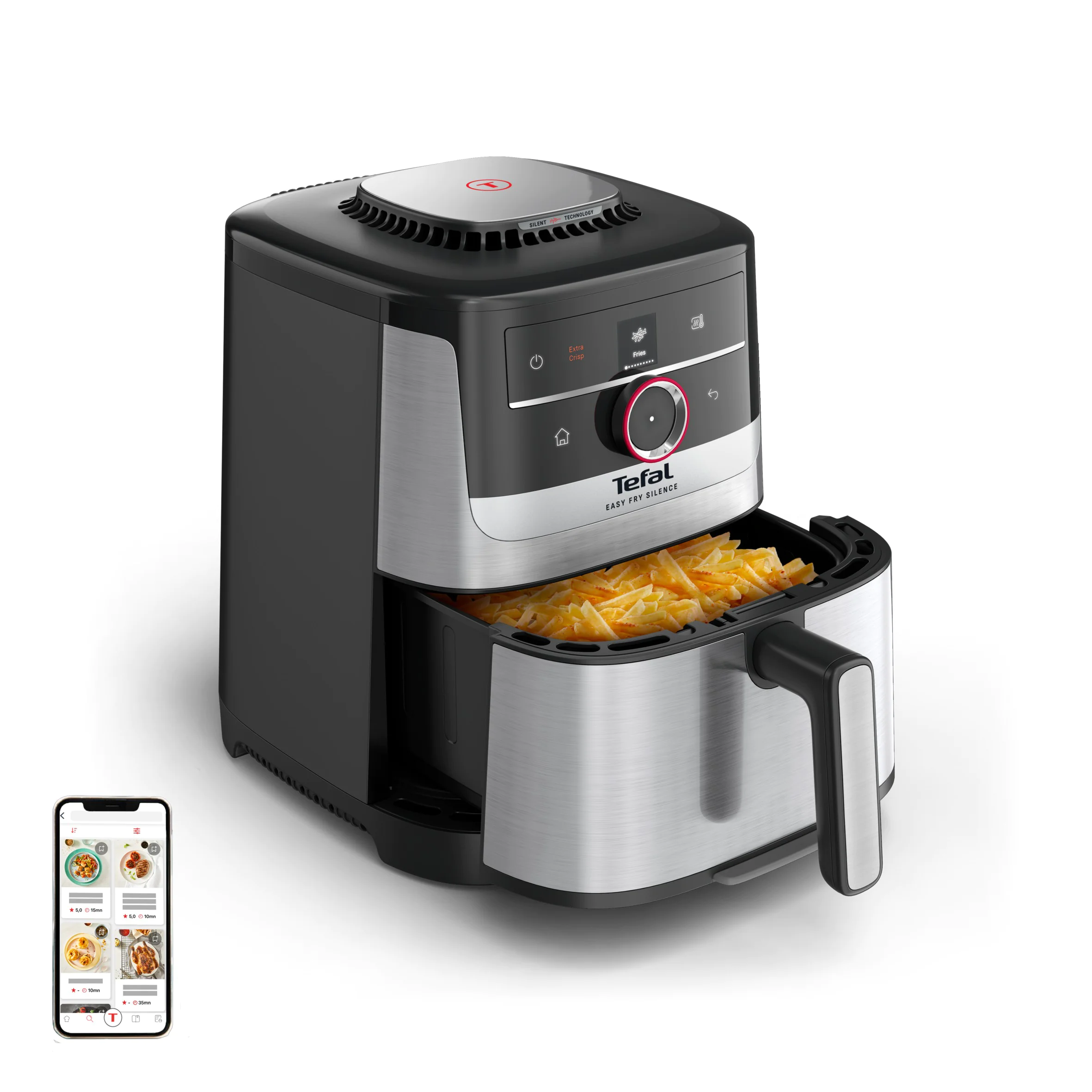 Мультипіч (Аерогриль) Tefal Easy Fry Silence Smart EY572DE1
