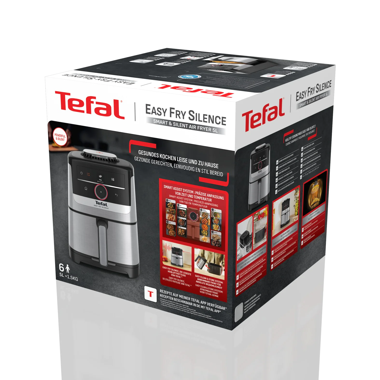 Мультипіч (Аерогриль) Tefal Easy Fry Silence Smart EY572DE1