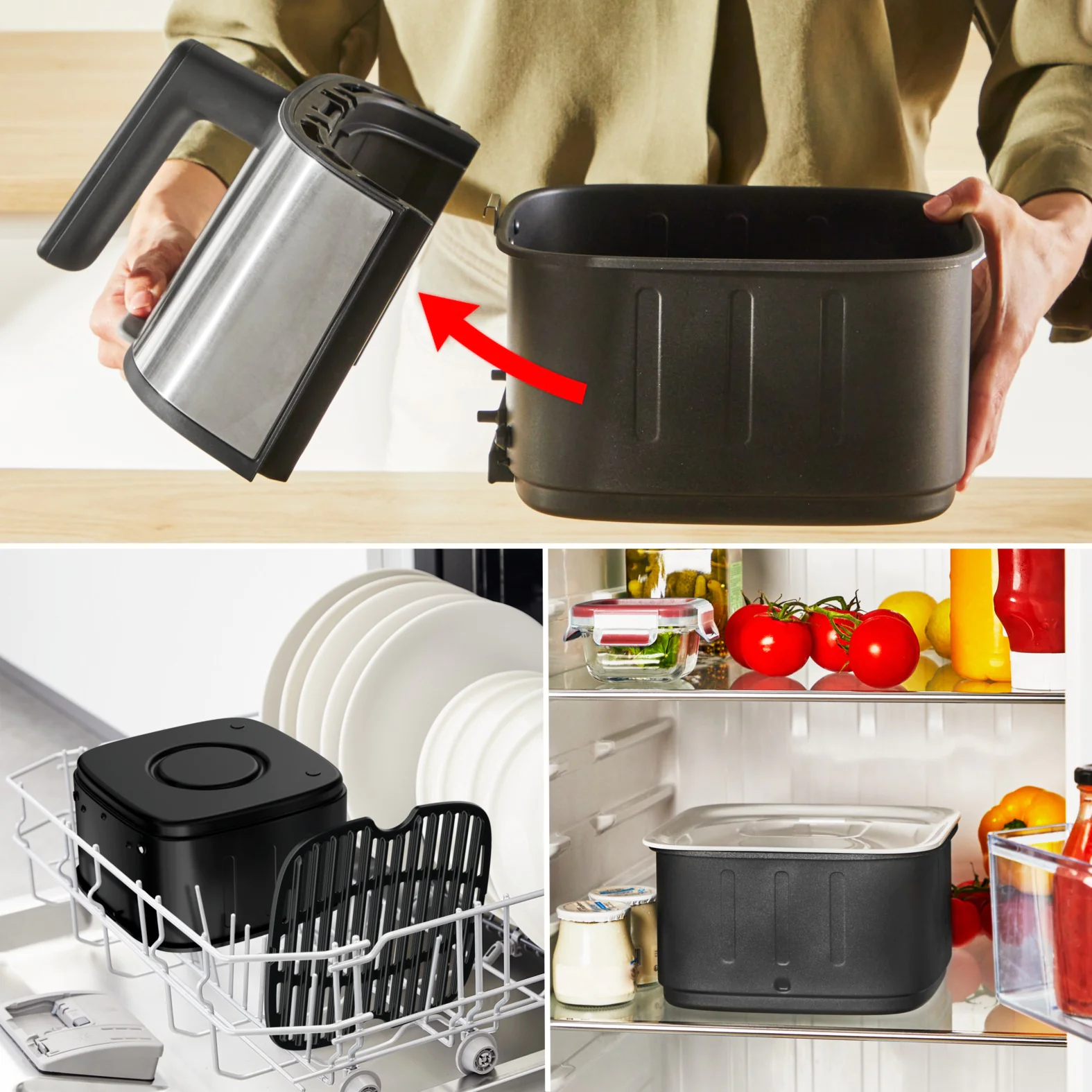 Мультипіч (Аерогриль) Tefal Easy Fry Silence Smart EY572DE1
