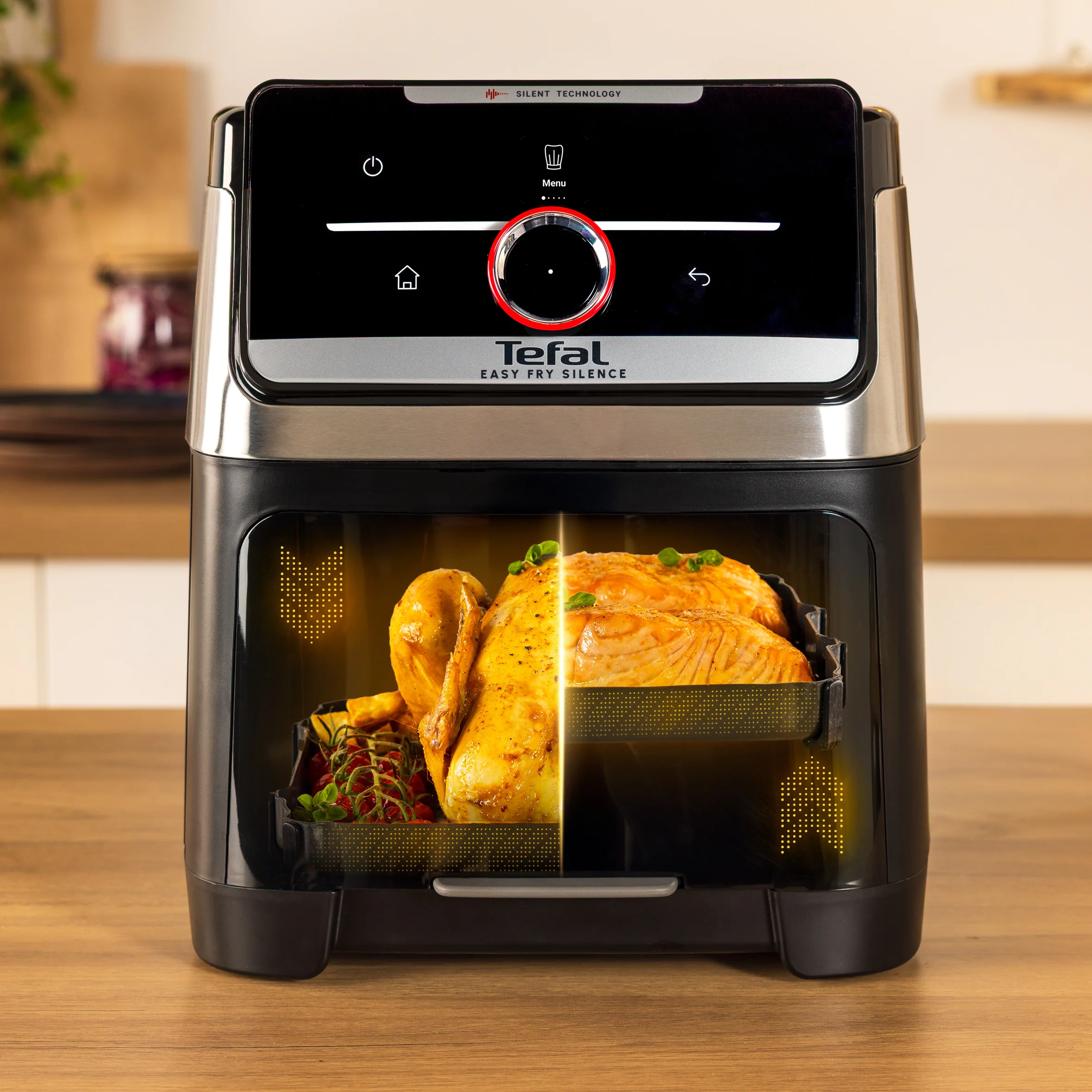 Мультипіч (Аерогриль) Tefal Easy Fry Silence XXL Smart Vision EY876DE1
