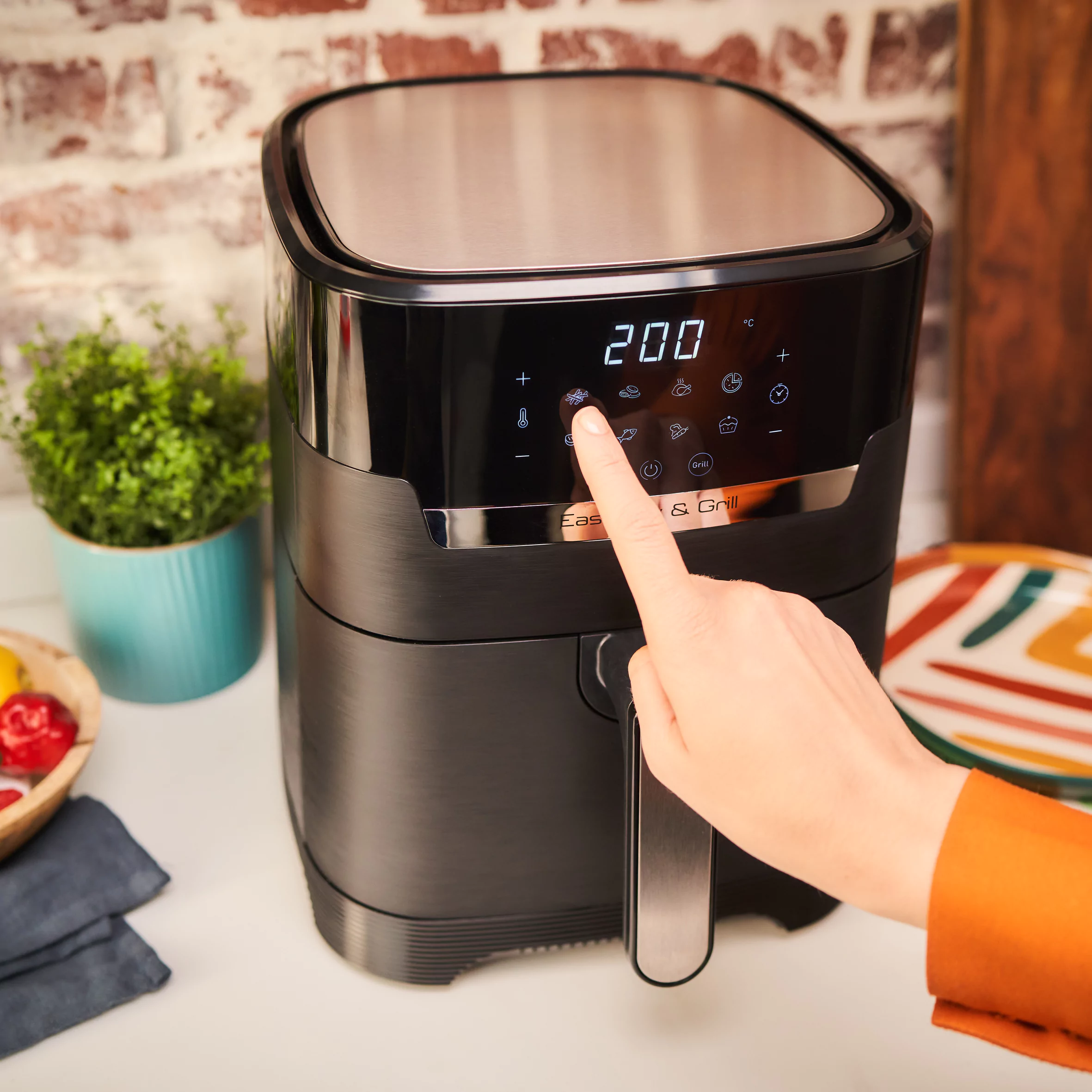 Мультипіч (Аерогриль) TEFAL Easy Fry&Grill Precision EY505815