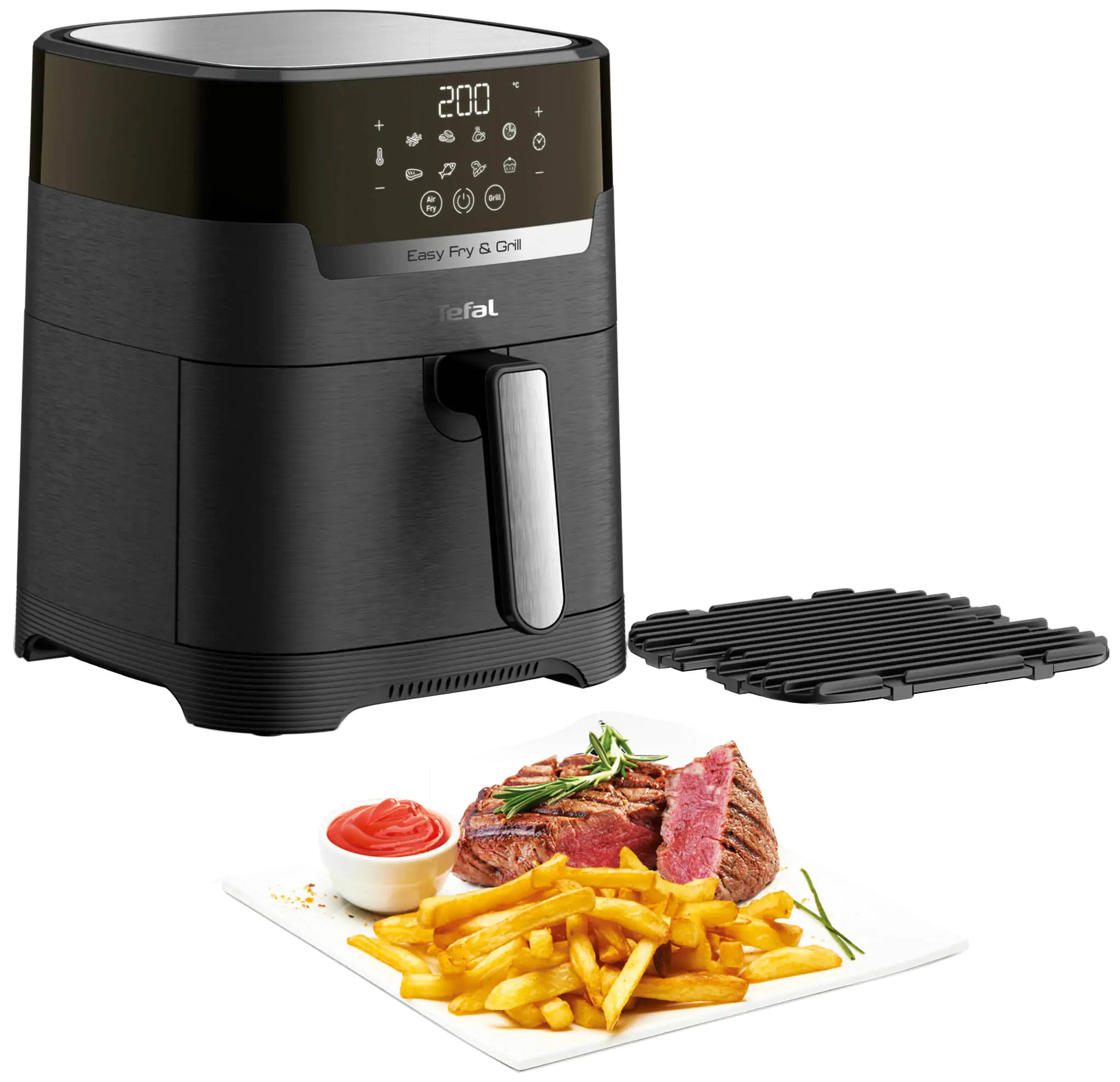Мультипіч (Аерогриль) TEFAL Easy Fry&Grill Precision EY505815
