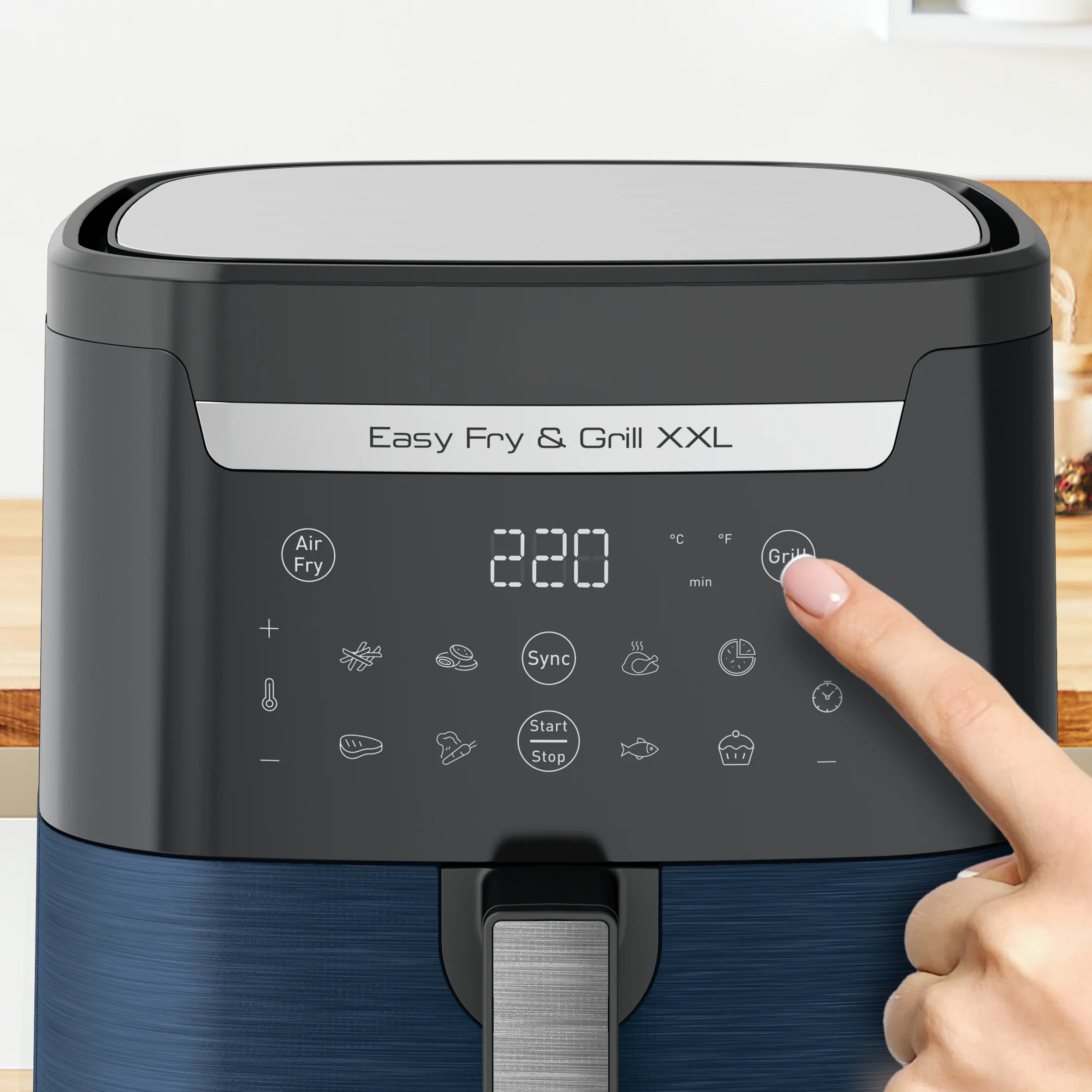 Мультипіч (Аерогриль) Tefal EASY FRY & GRILL XXL EY801410