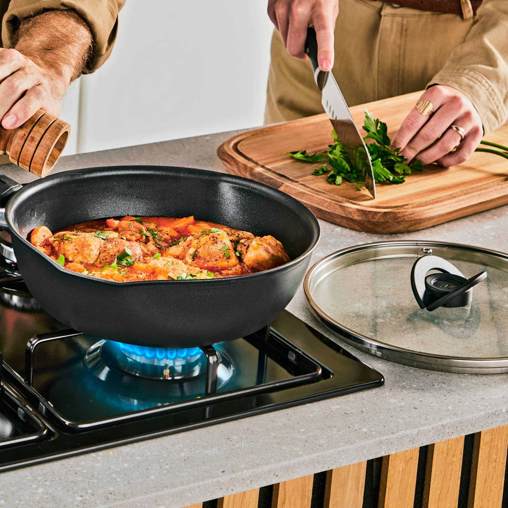 Мультисковорода з кришкою Tefal Expertise 24 см G3218402