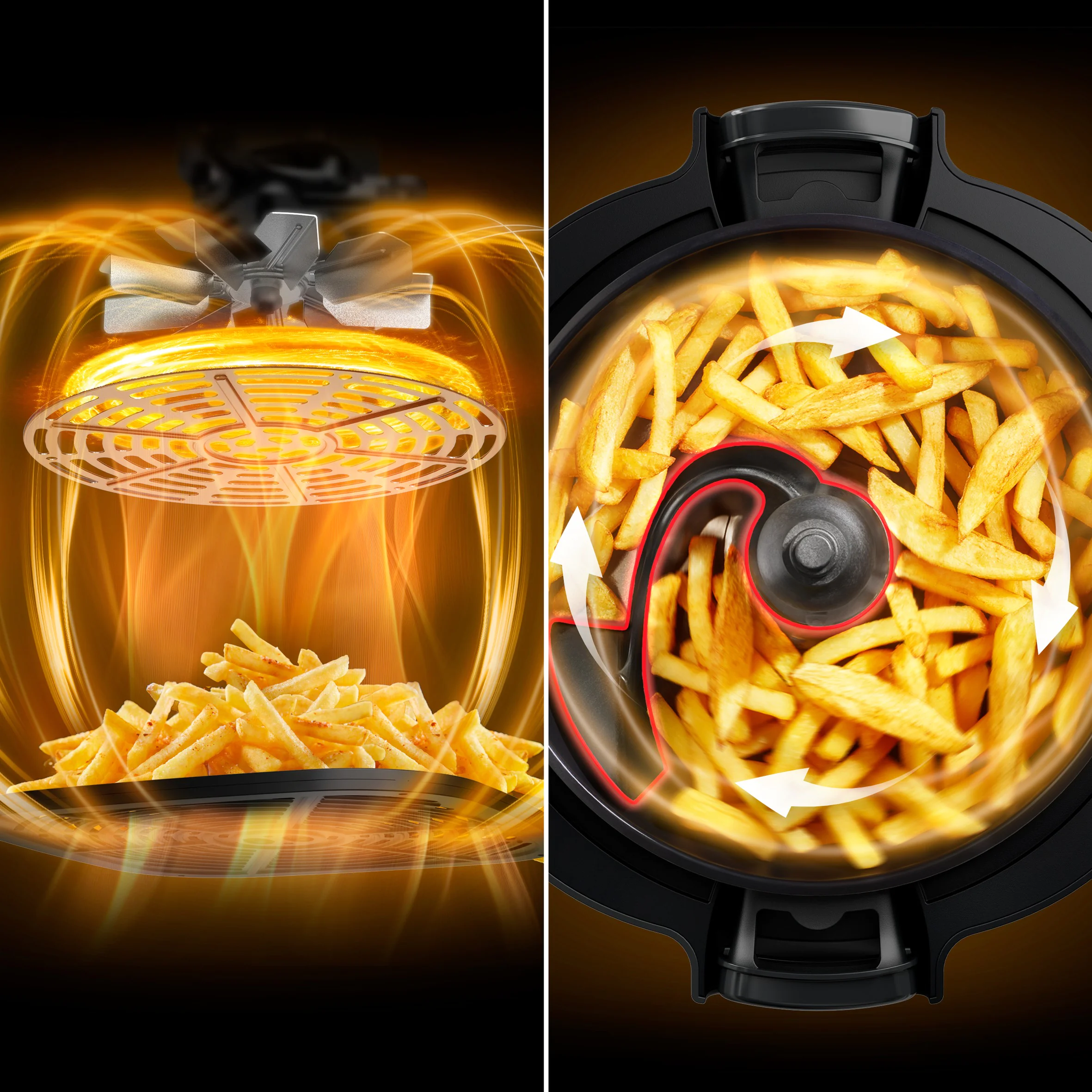 Мультиварка-мультипіч 2в1 Tefal MULTICOOK ACTIFRY MY741CF1