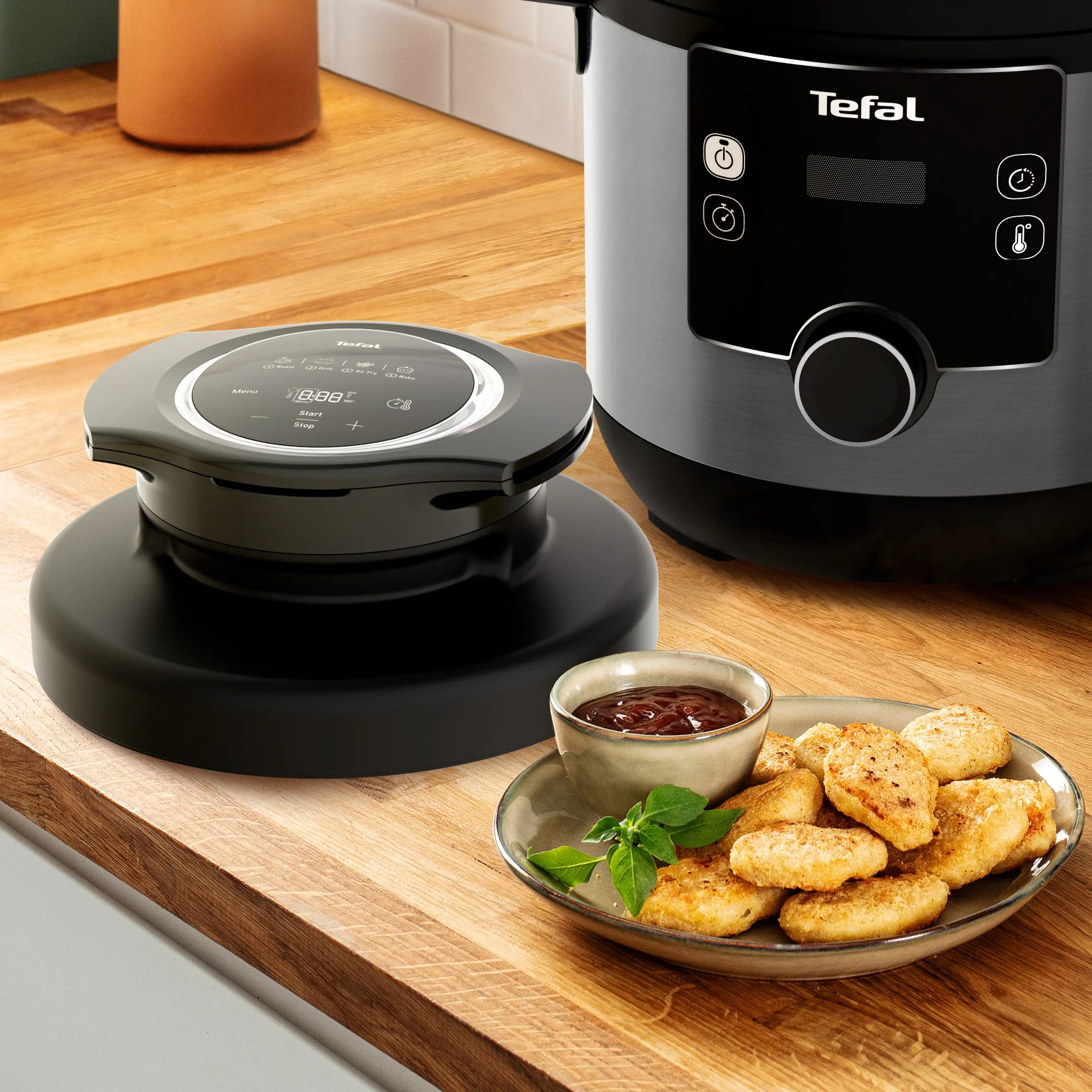 Мультиварка-скороварка Tefal Turbo Cuisine & Fry CY778830