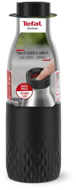 Термопляшка Tefal Bludrop soft touch 500 мл Графіт N3110510
