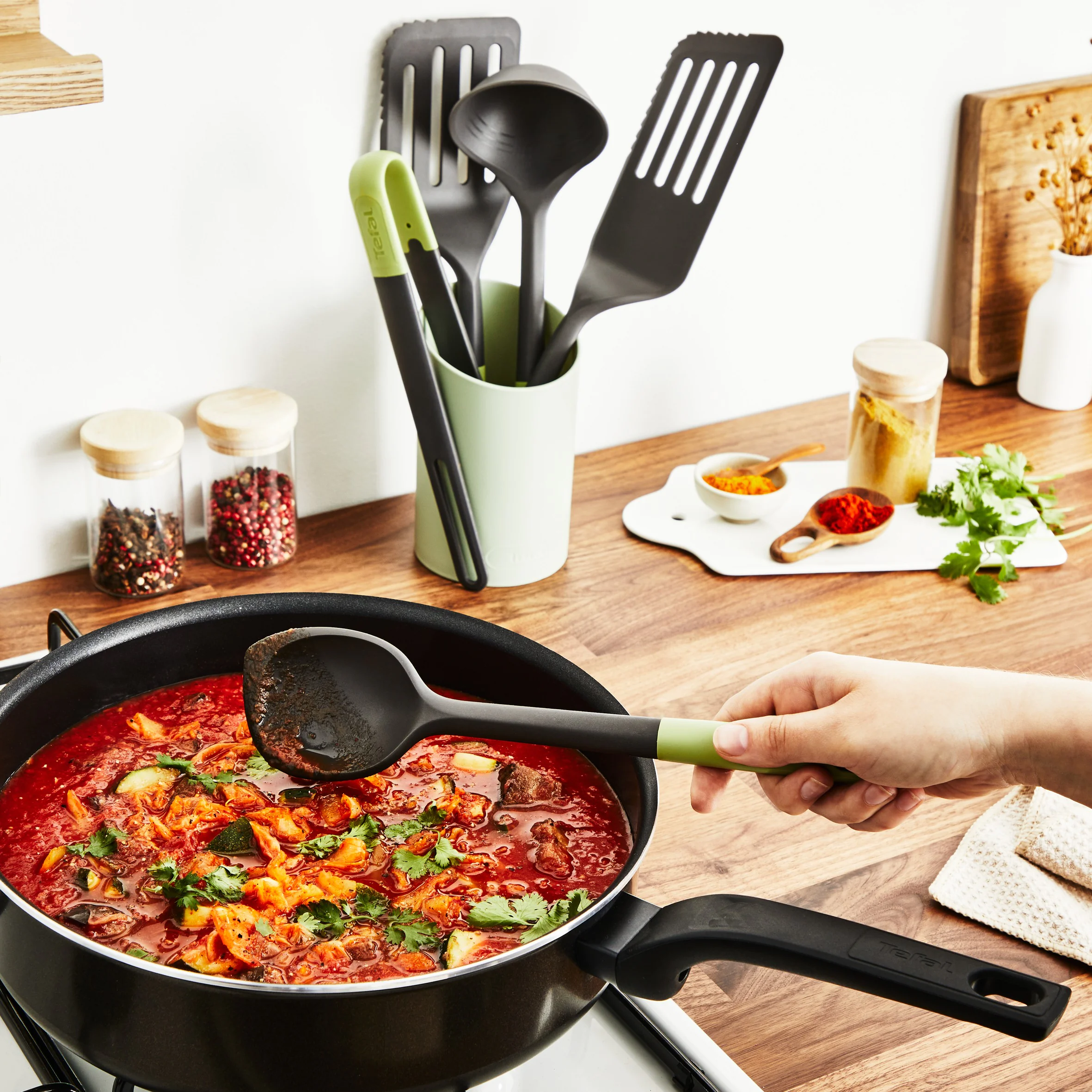 ᐉ Набір кухонних аксесуарів з 5 предметів Tefal Essential 2 в 1