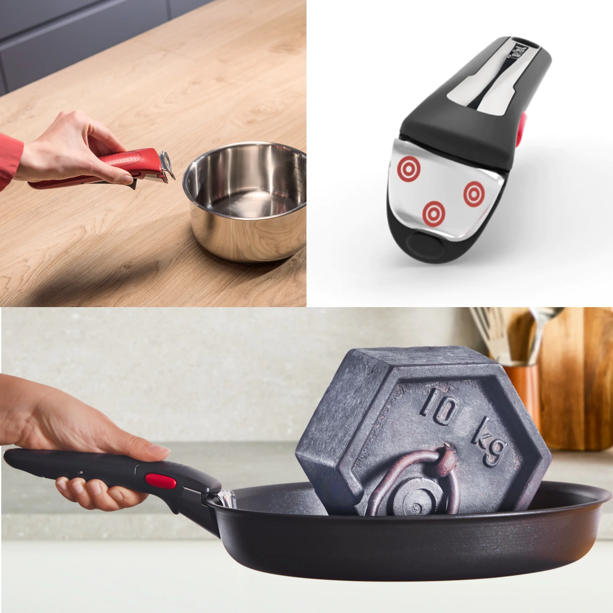 Набір посуду Tefal Ingenio Excellence+ 3 предмети P0009553