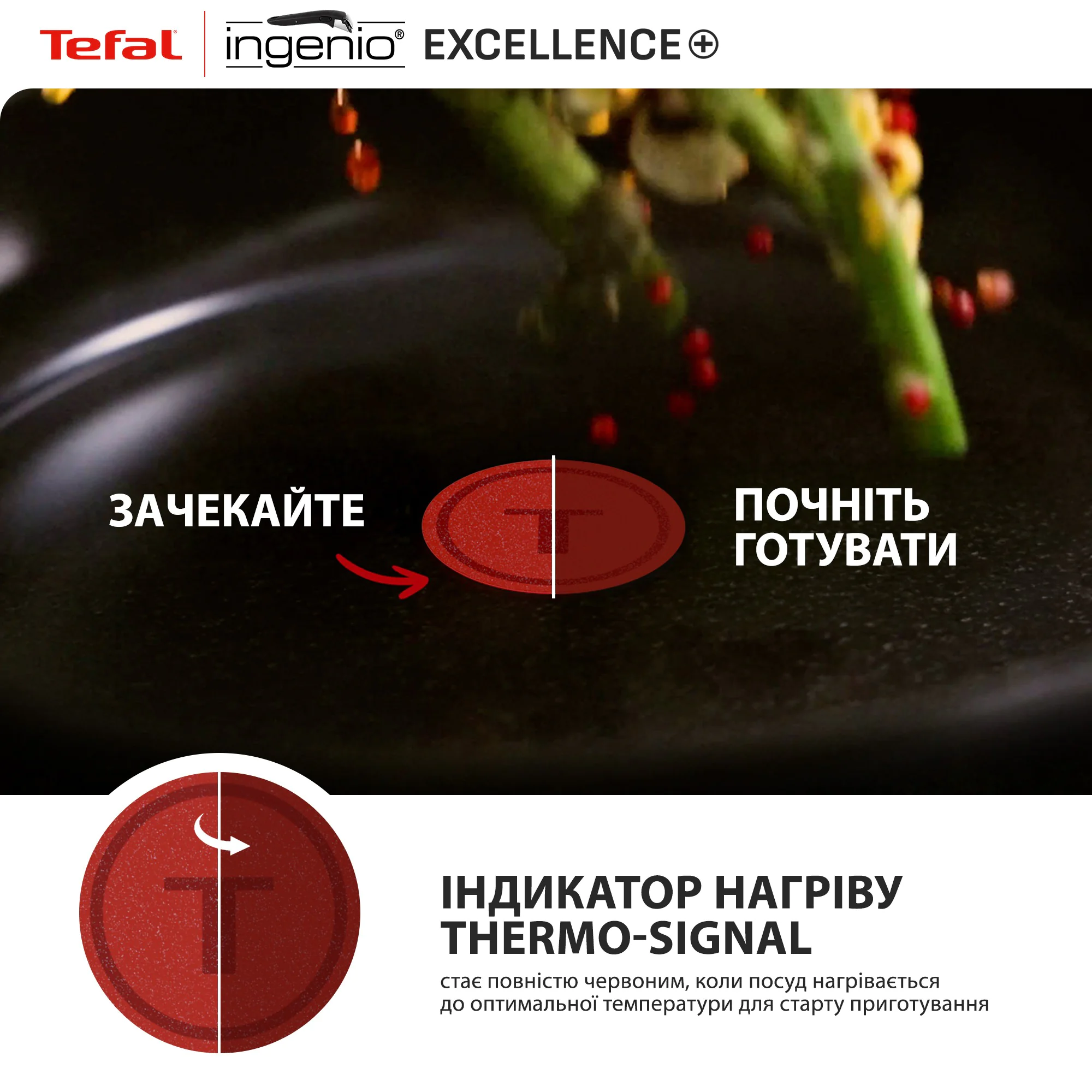 Набір посуду Tefal Ingenio Excellence+ 3 предмети P0009653