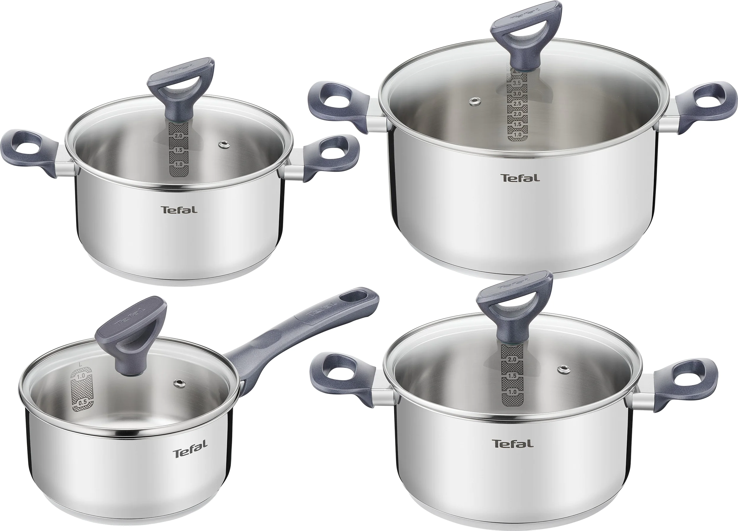 Набір посуду з 8 предметів Tefal Daily Cook G712S855
