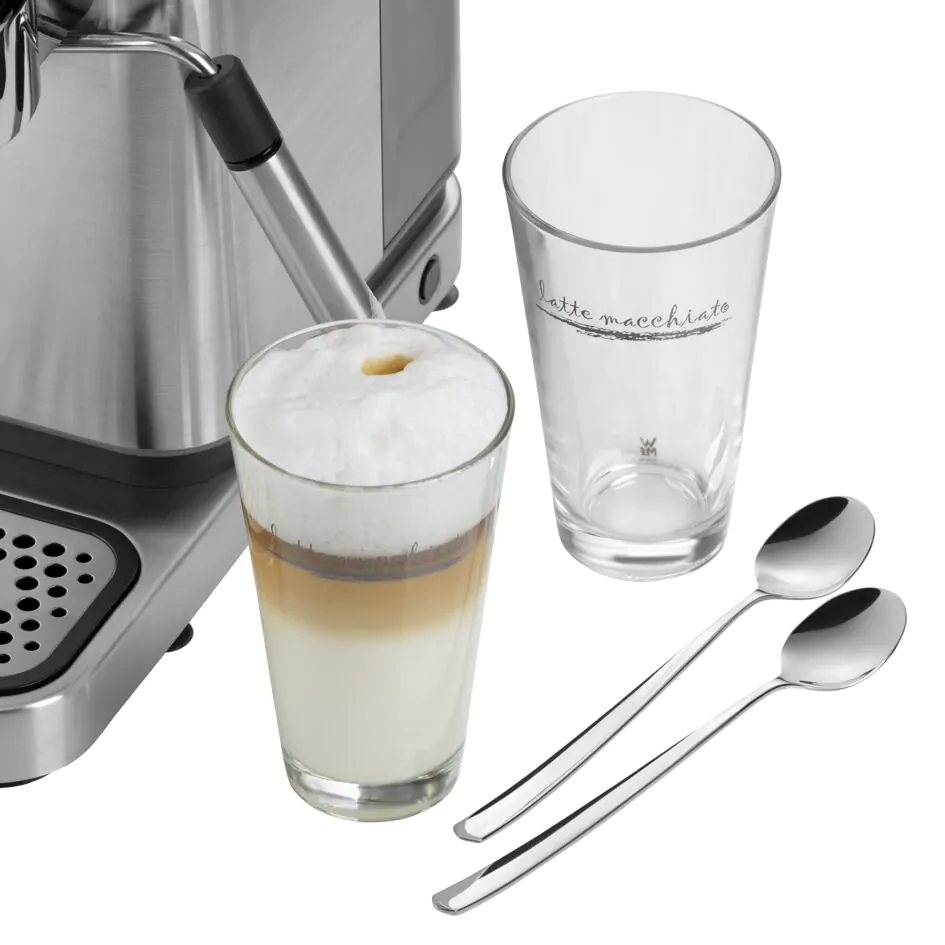 Набір склянок WMF Clever&More Latte 6 шт 280 мл с ложками 0996269999 (09.9626.9999)