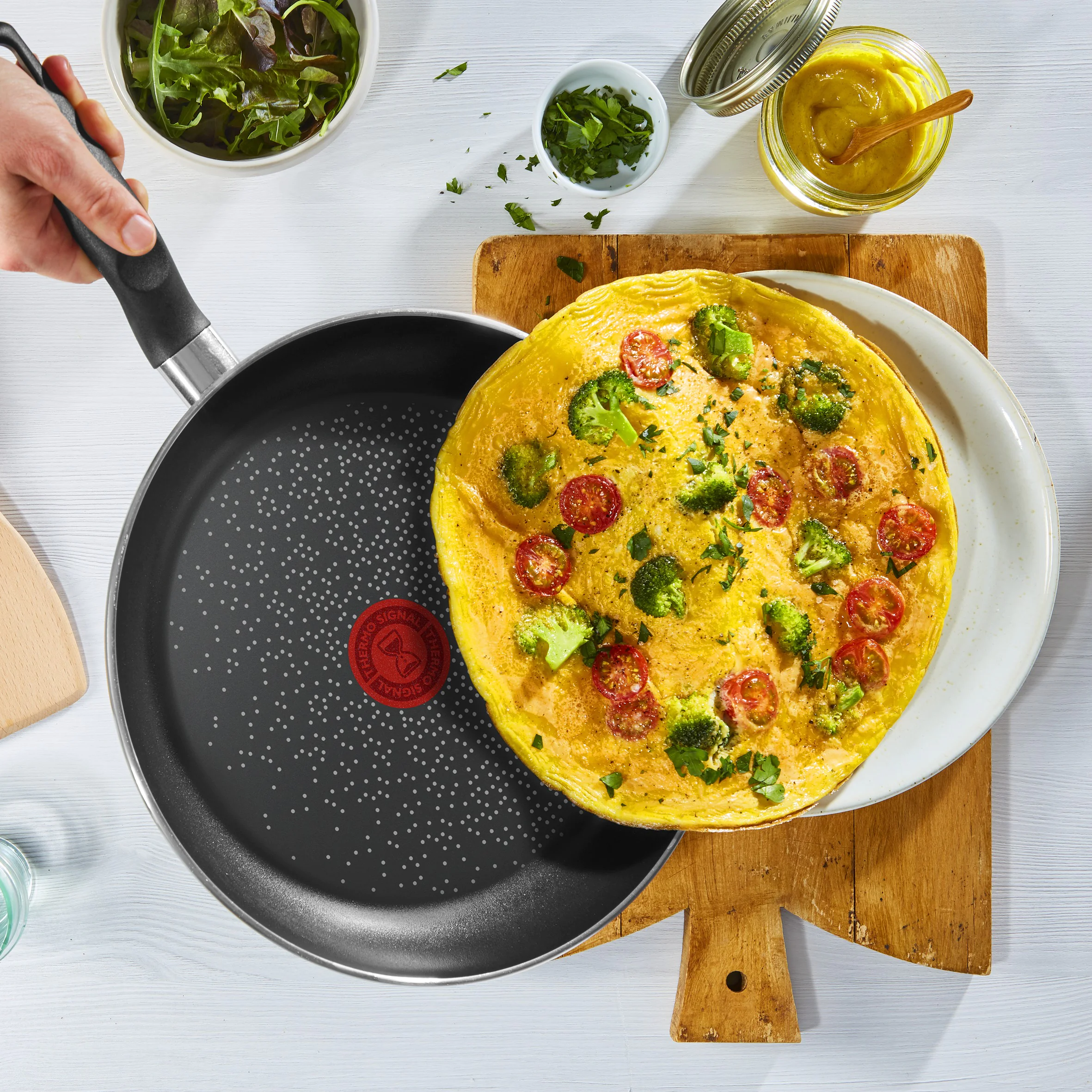 Набір сковорід Tefal Only Cook 20/24/28 см B9289402