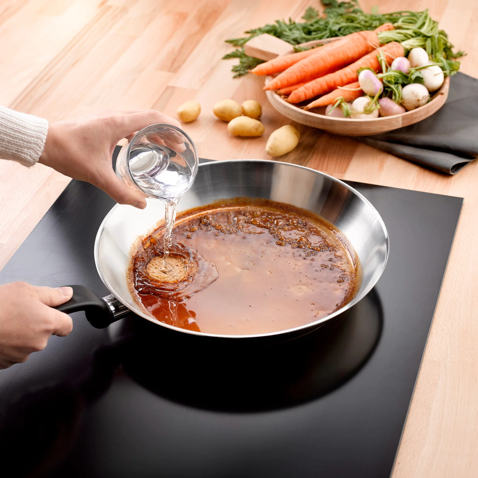 Набір сковорідок Tefal Duetto On 3 предмети B866S334
