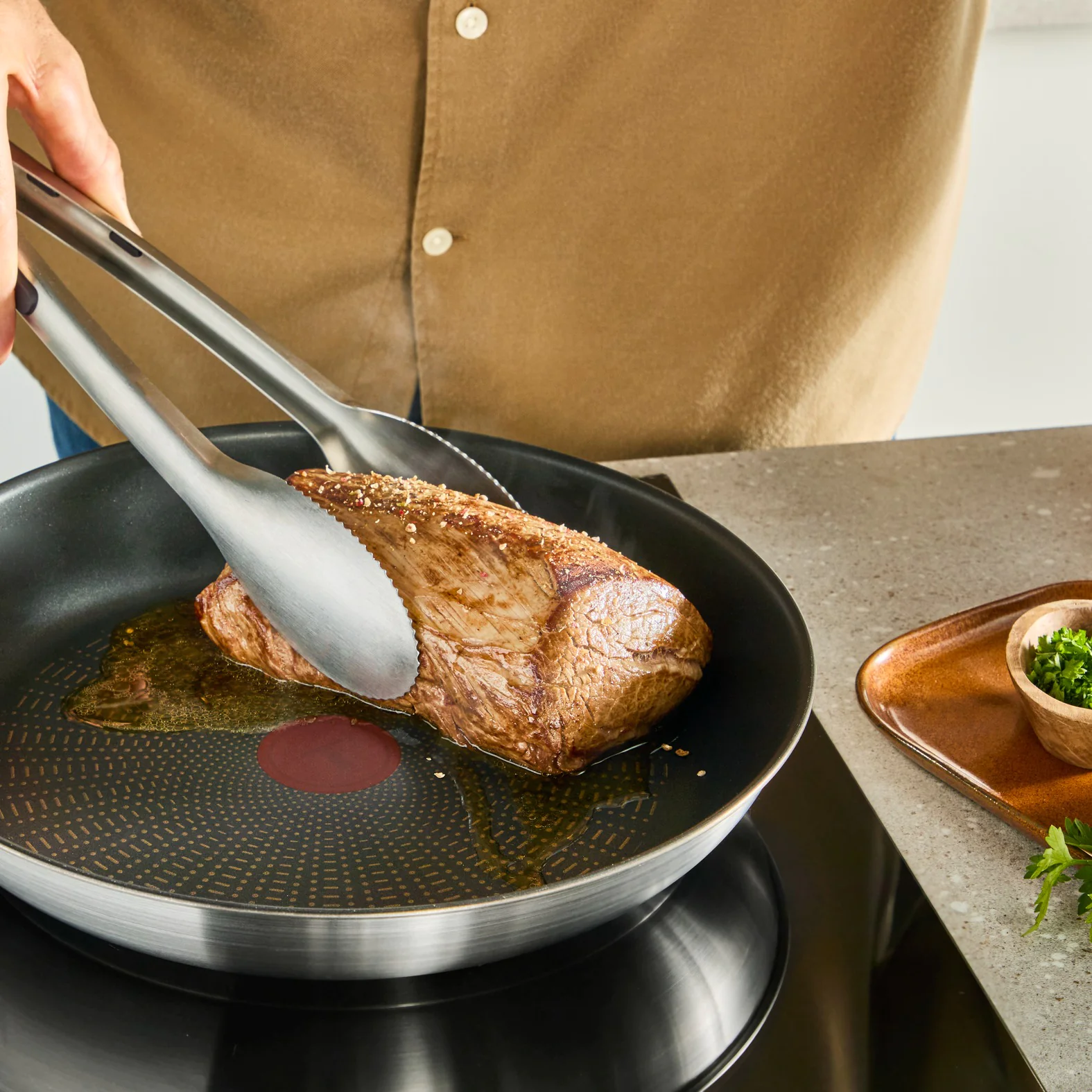 Набір сковорідок Tefal Emotion+ 3 предмети E327S355