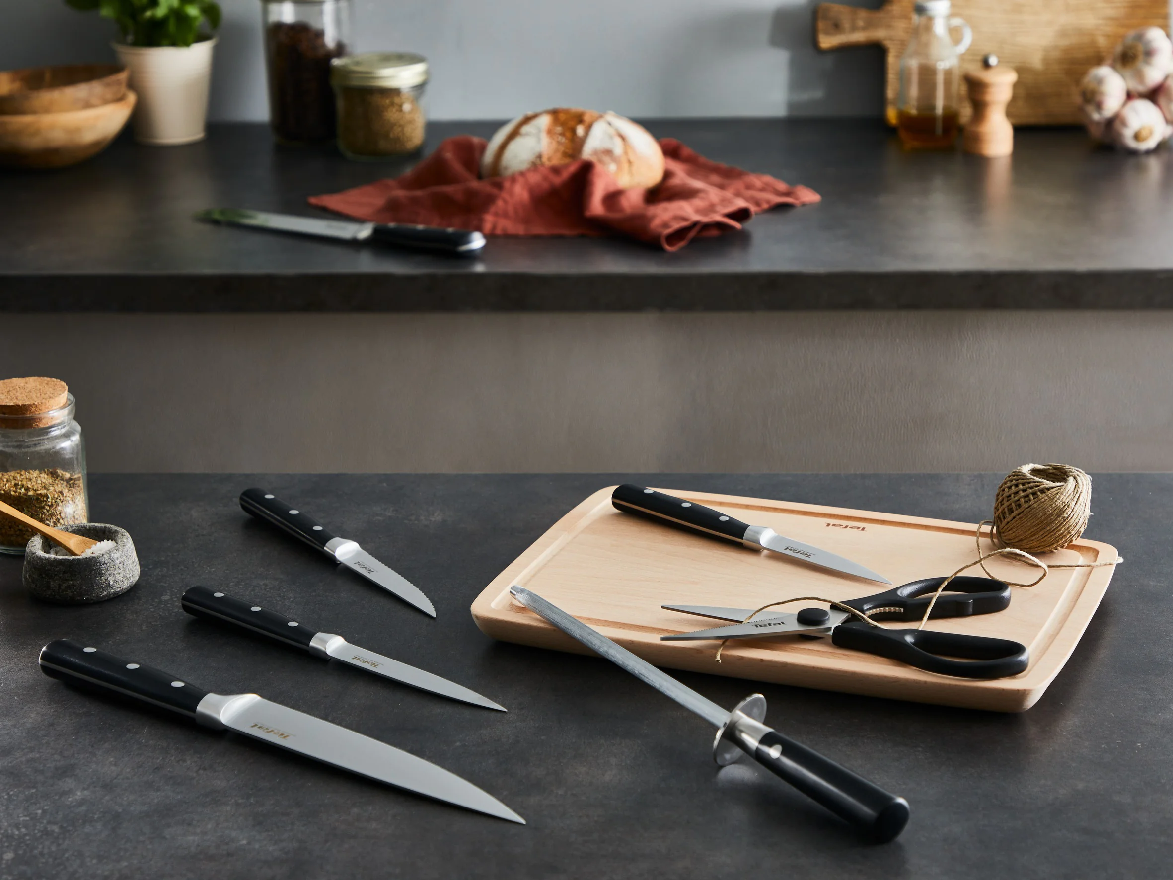 ᐉ Ніж шеф-кухаря Tefal Perfect Resist 20 см K28102DI ➡ купити в
