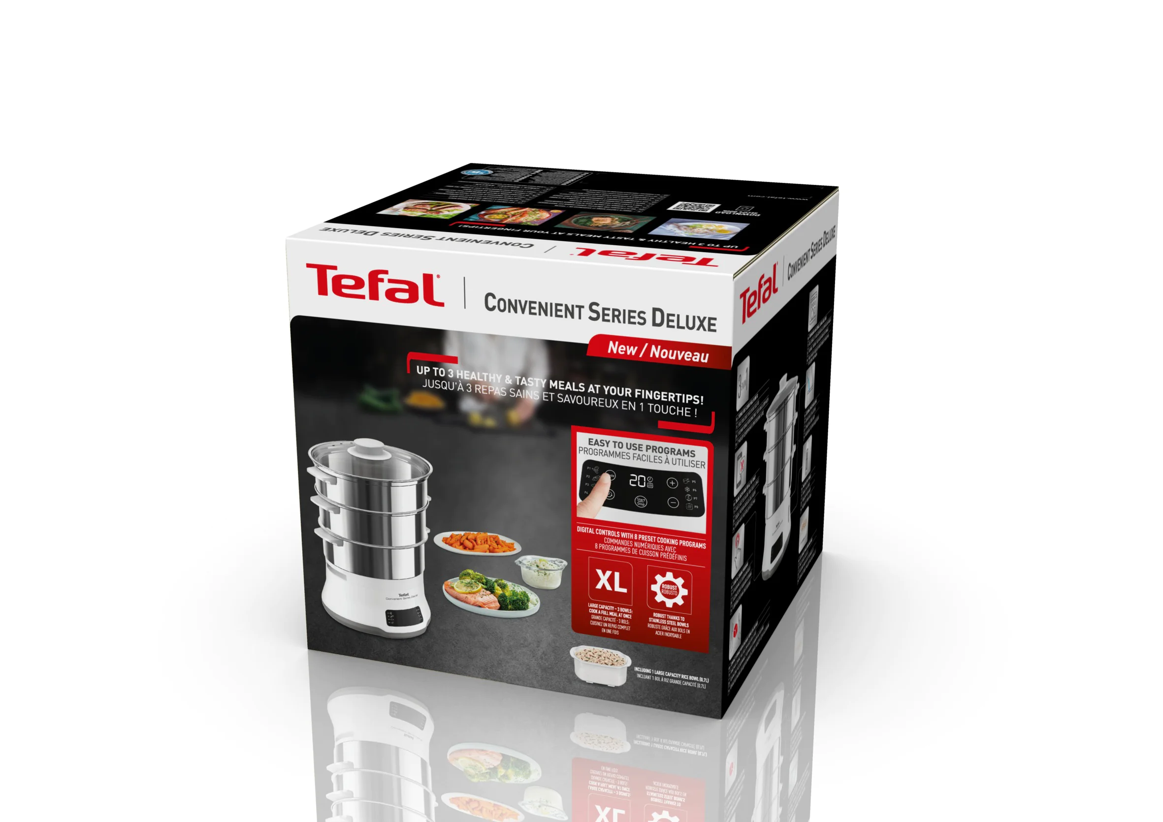 Пароварка Tefal Convenient Series Deluxe VC502D10