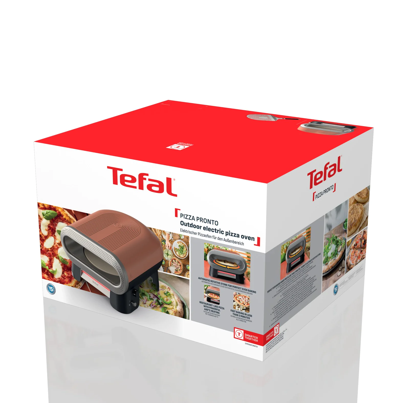 Піч для піци електрична Tefal Pizza Pronto JM600TE0