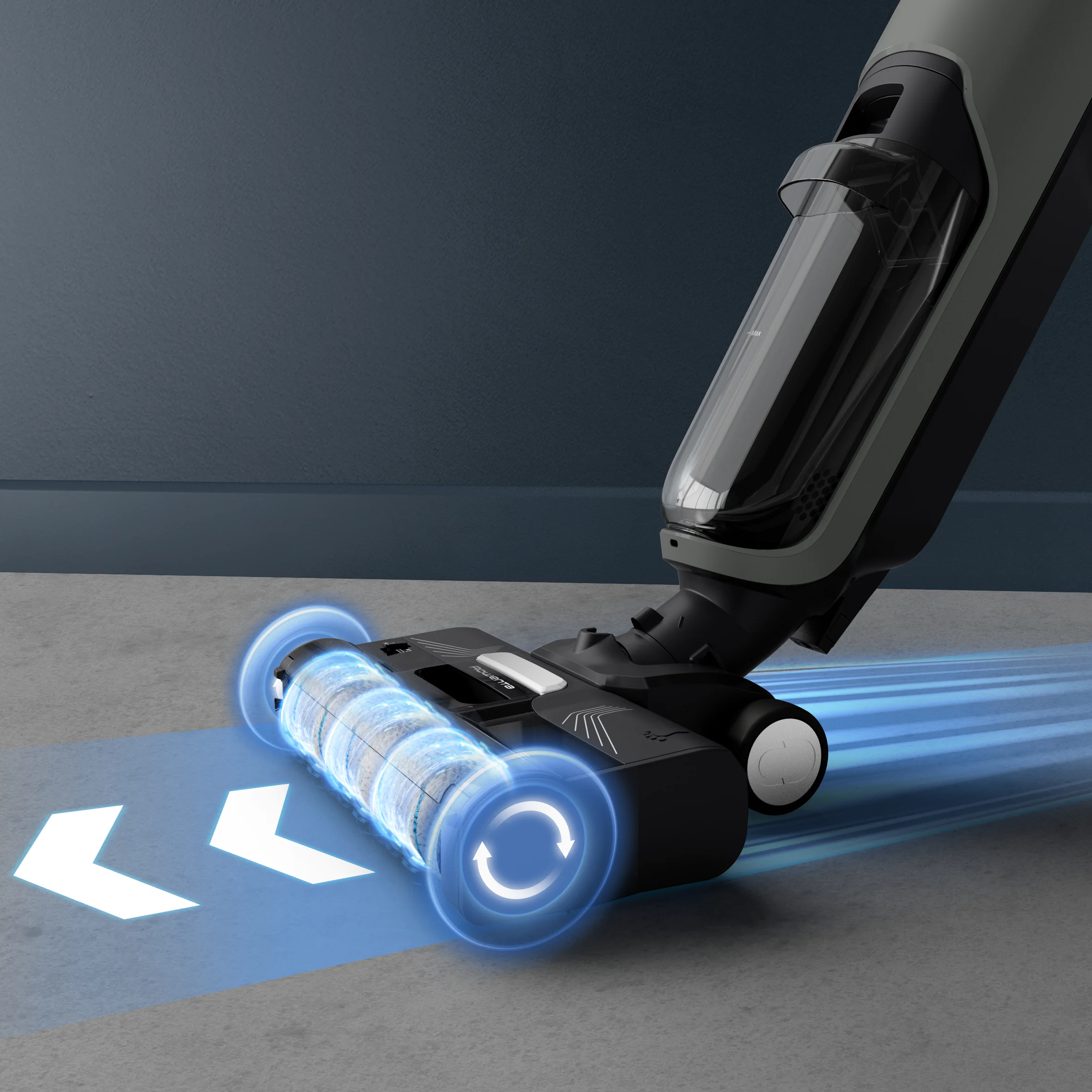 Миючий акумуляторний пилосос для твердої підлоги Rowenta X-CLEAN 4 GZ5035WO