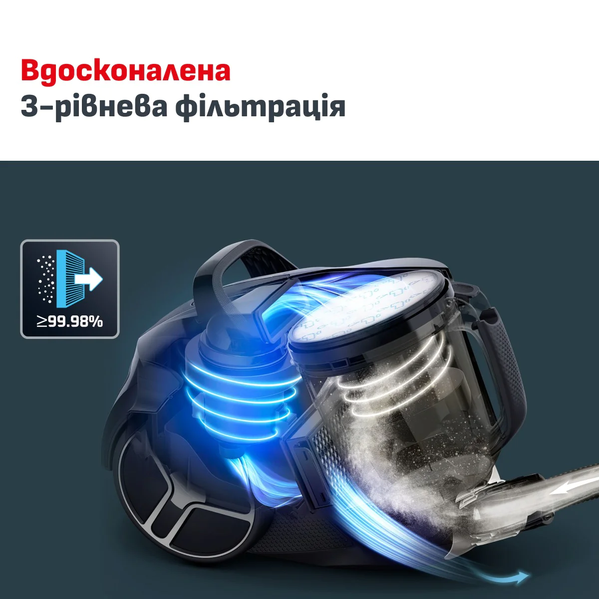 Пилосос безмішковий Tefal Compact Power XXL TW4B75EA