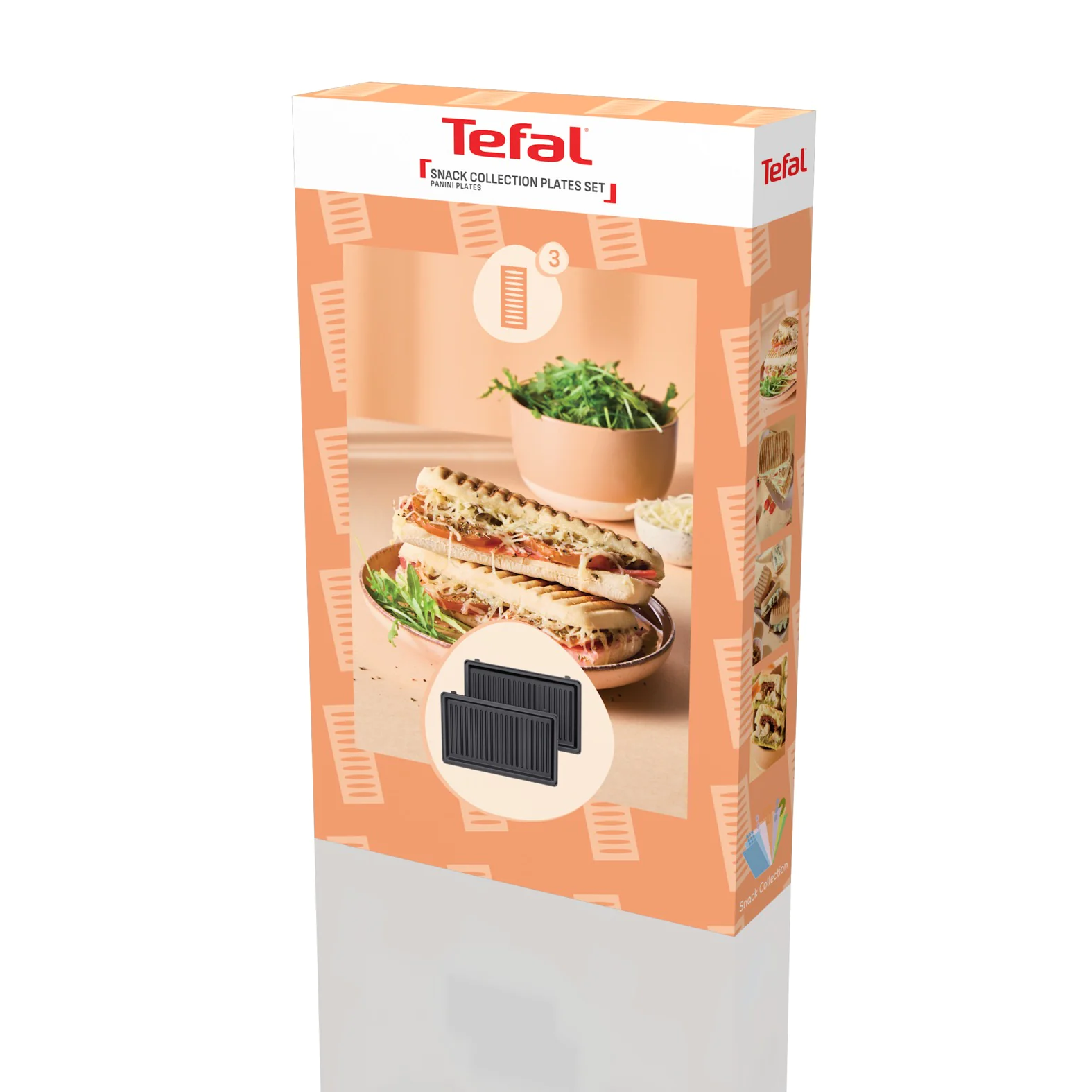 Пластини для приготування паніні Tefal Snack Collection XA8103F0