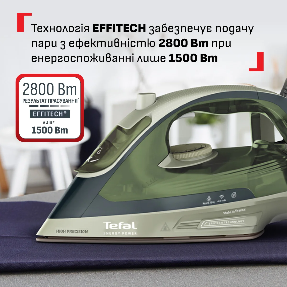 Праска Tefal Energy Power FV6884E0