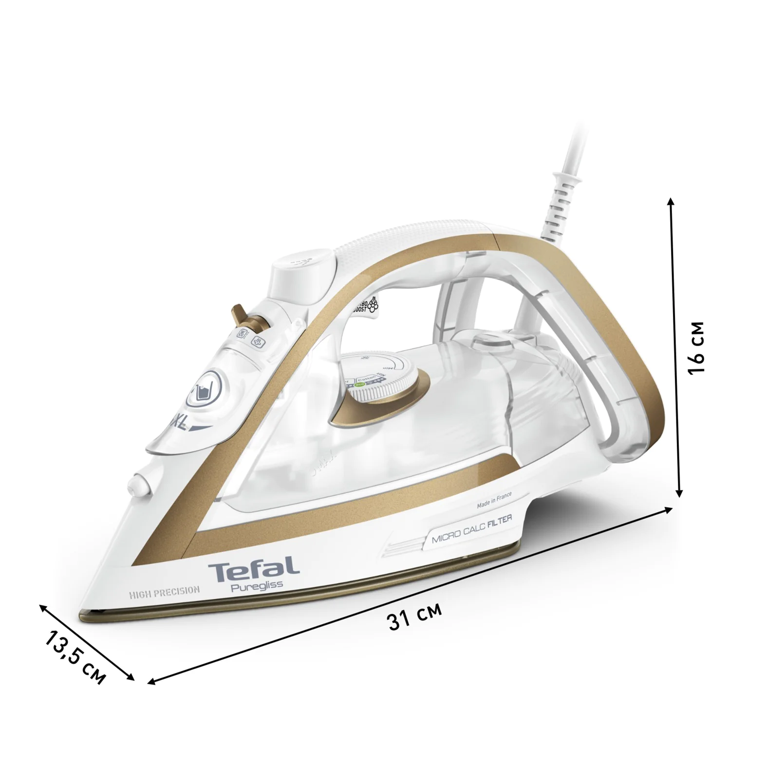 Праска Tefal PUREGLISS Coppertinto & White FV8042E0