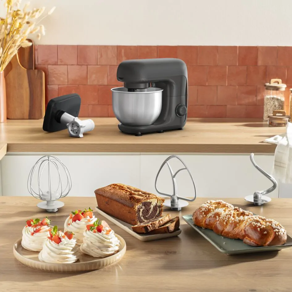 万B　調理器具セット ᐉ Кухонна машина Tefal BAKE ESSENTIAL QB161H38 ➡ купити в