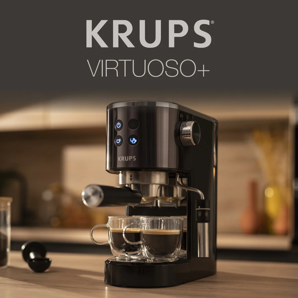Ріжкова кавоварка KRUPS VIRTUOSO+ XP444G10