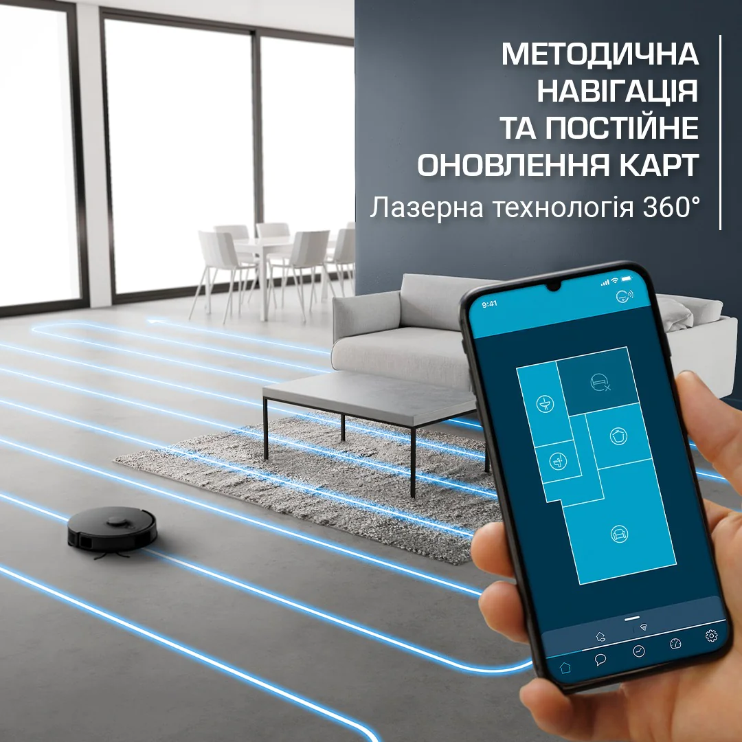 ᐉ Робот-пилосос Rowenta X-PLORER Serie 135+ Standart RR91D5WH
