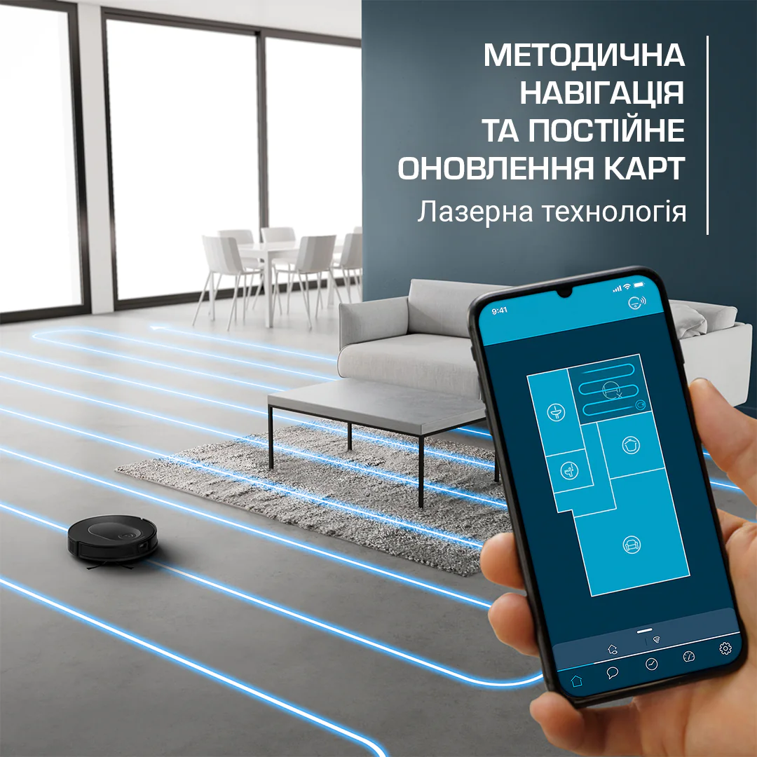 Робот-пилосос Rowenta X-PLORER Serie 65 RR8L65WH
