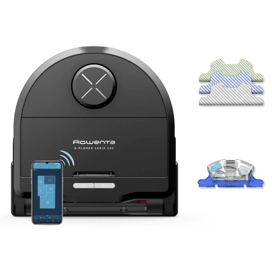 Робот-пилосос Rowenta X-PLORER Serie 220 Animal & Allergy Model RR9475WH