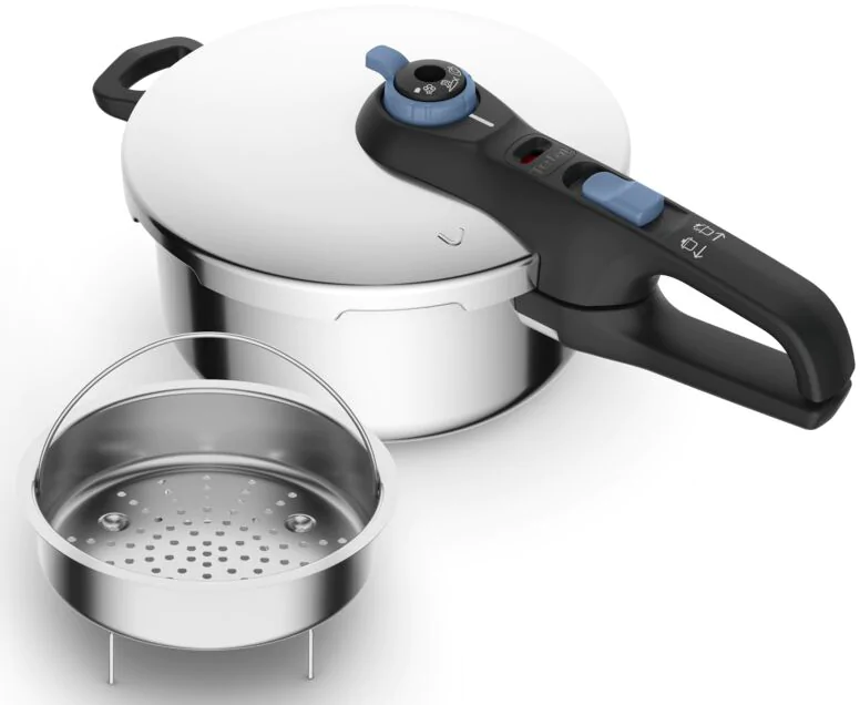 Скороварка Tefal Secure Trendy з паровим кошиком 4 л P2580402