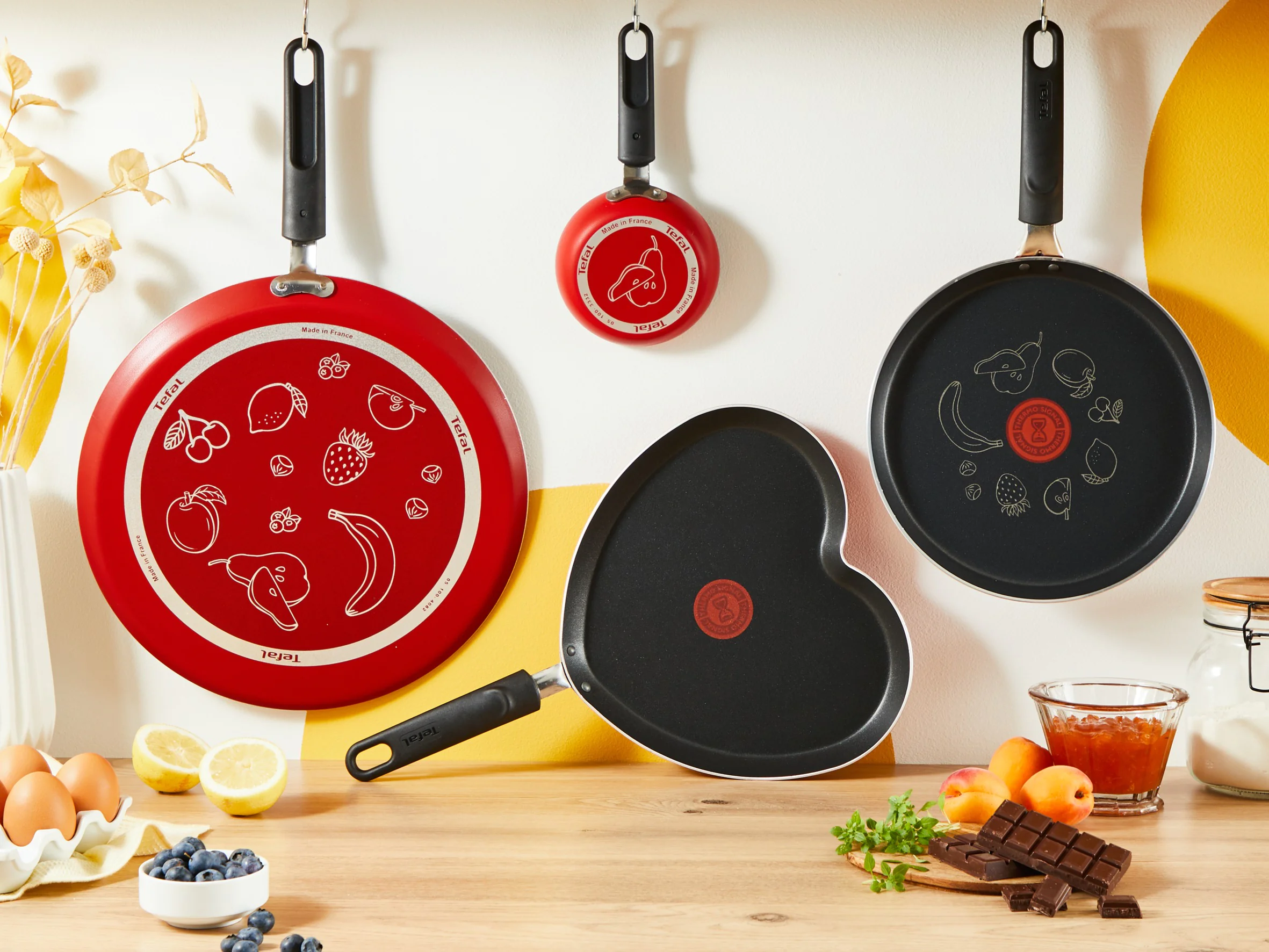 ᐉ Сковорода для млинців у формі серця Tefal Chandeleur 25см