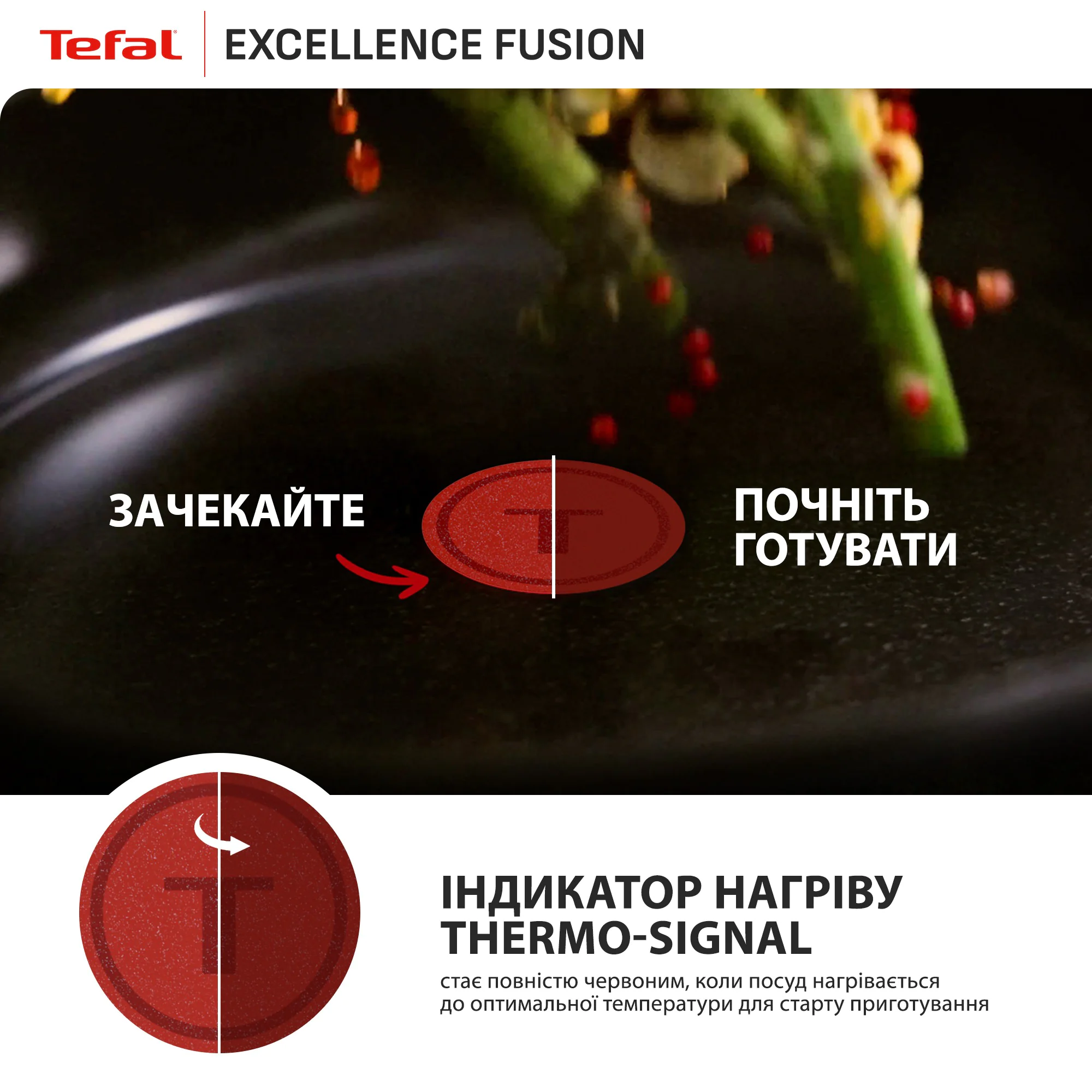 Сковорода Tefal Excellence Fusion 26 см G3380502