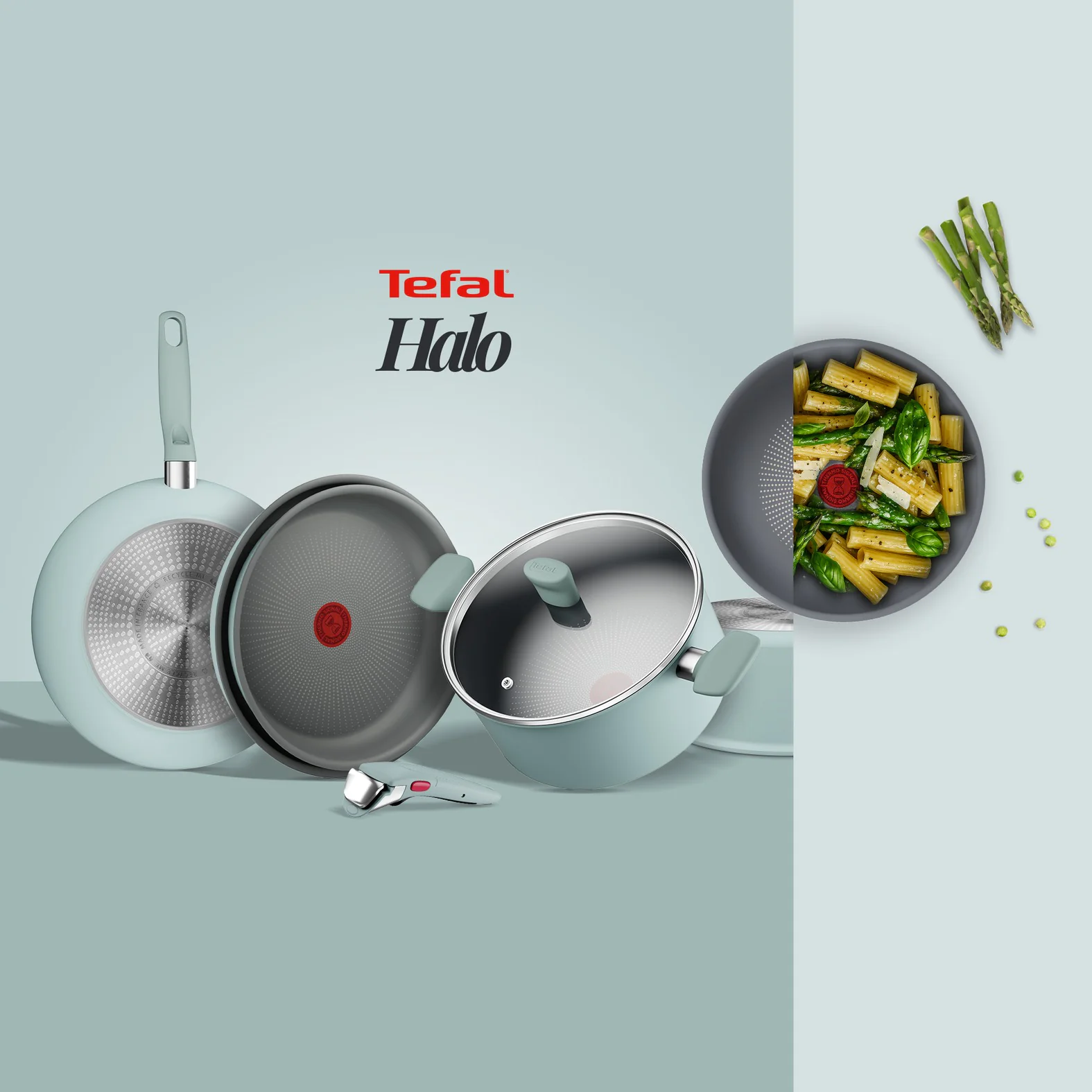 Сковорода Tefal Halo Eucalyptus 20 см G0160202