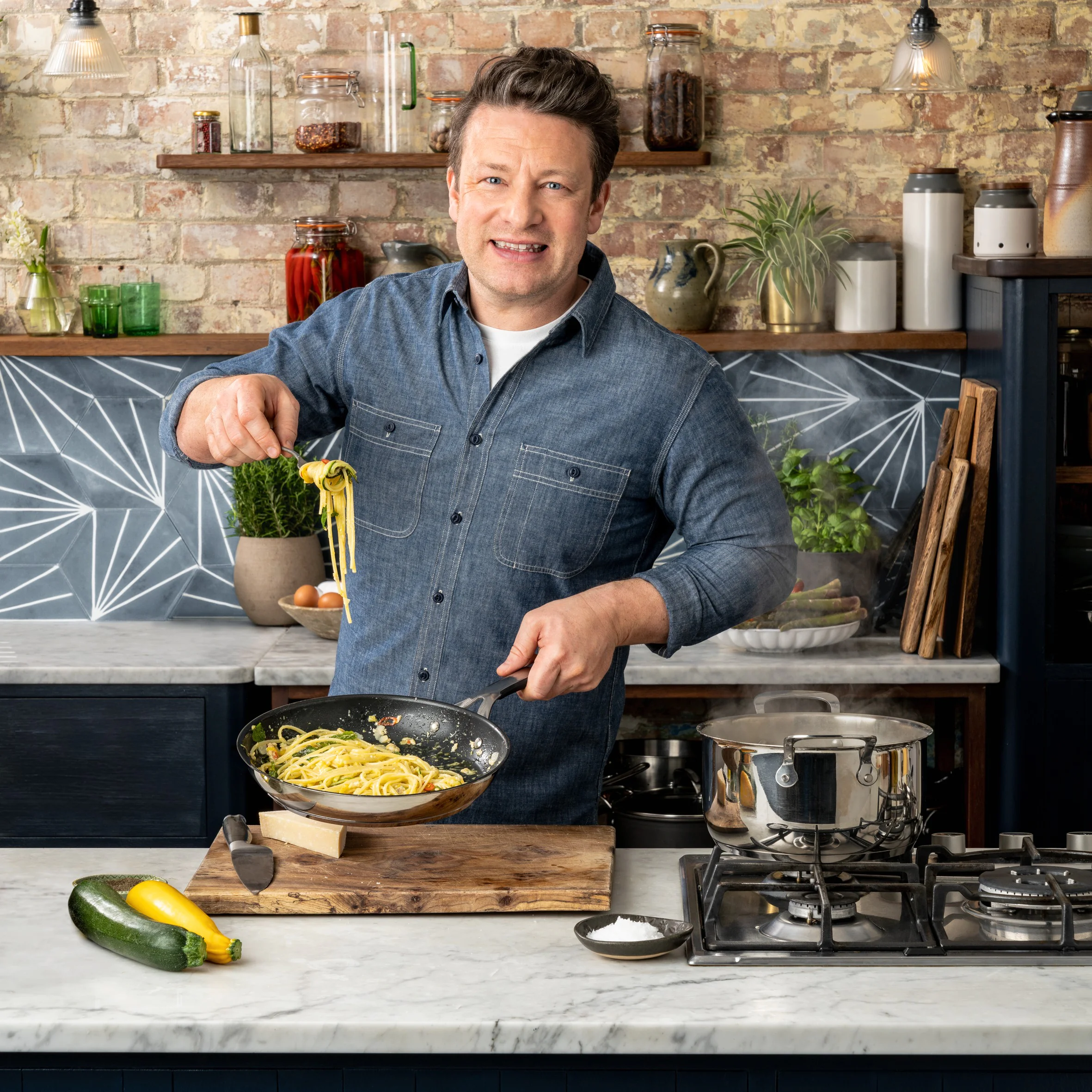 Сковорода ВОК Tefal Jamie Oliver 28 см E3141944