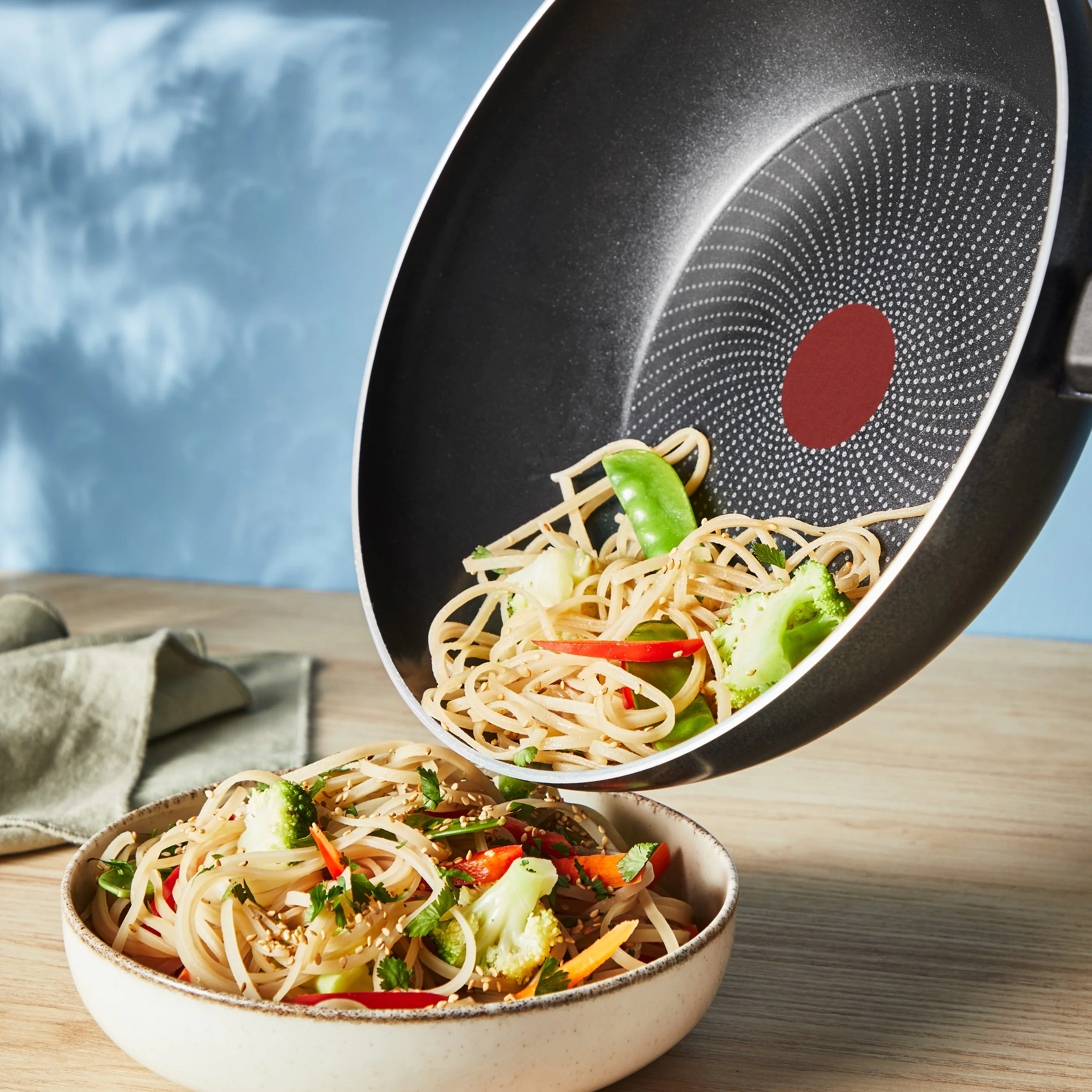 Сковорода ВОК Tefal So' Light 28 H0561942