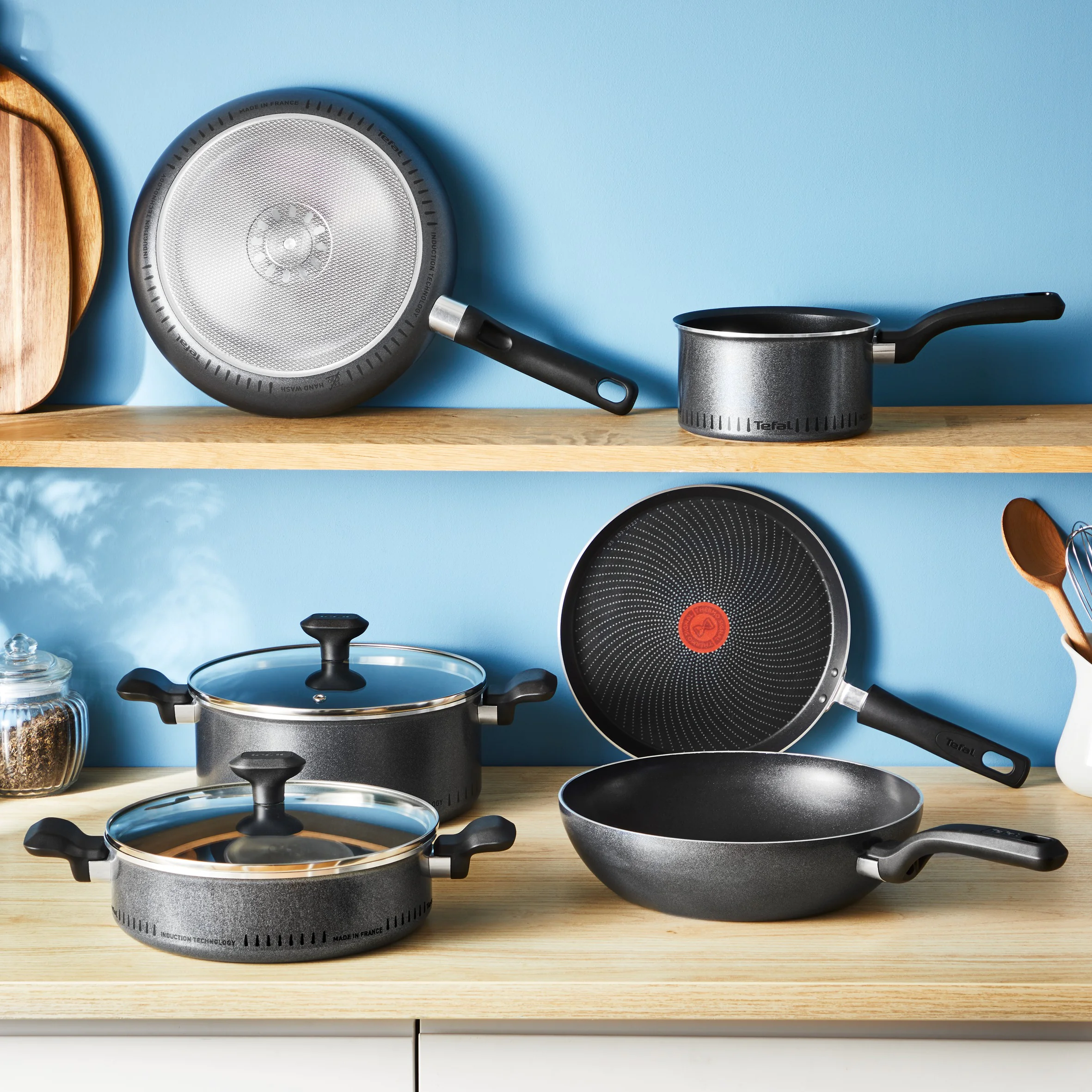 Сковорода ВОК Tefal So' Light 28 H0561942