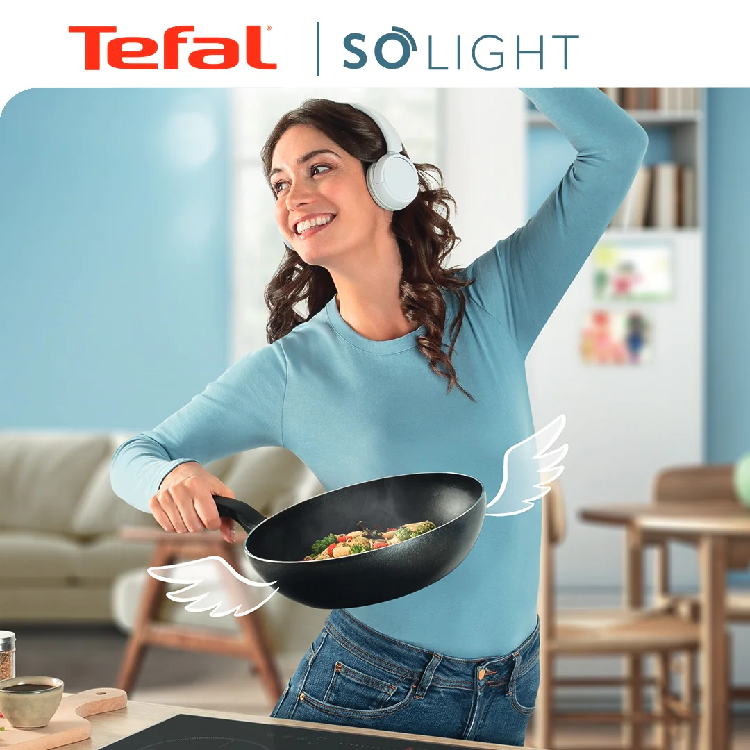 Сковорода ВОК Tefal So' Light 28 H0561942