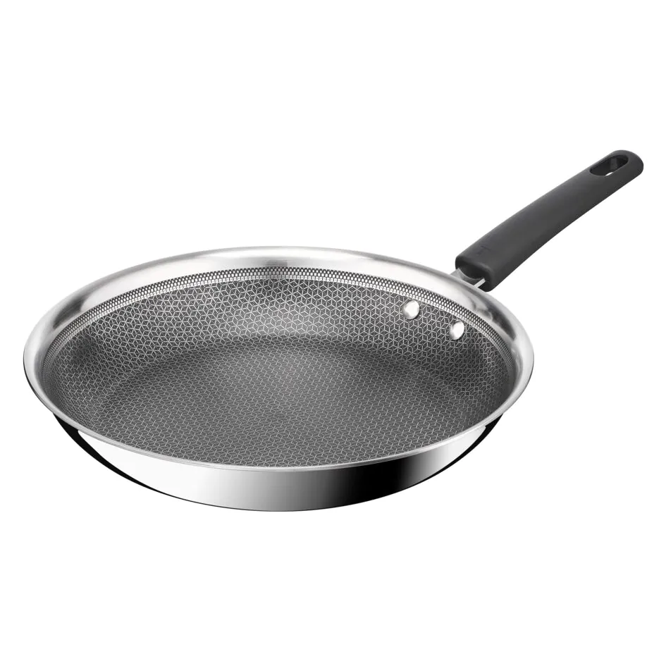 Сковорода з кришкою Tefal Emotion+ Power 28 см SET_E3410655