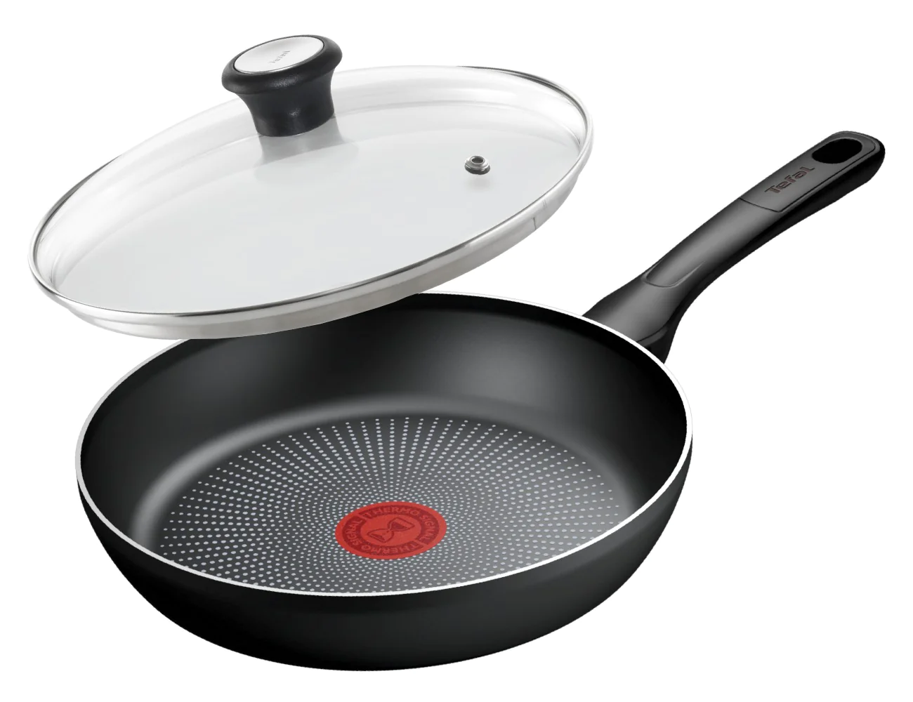Сковорода з кришкою Tefal Resist Essential 24 см C3940443UA