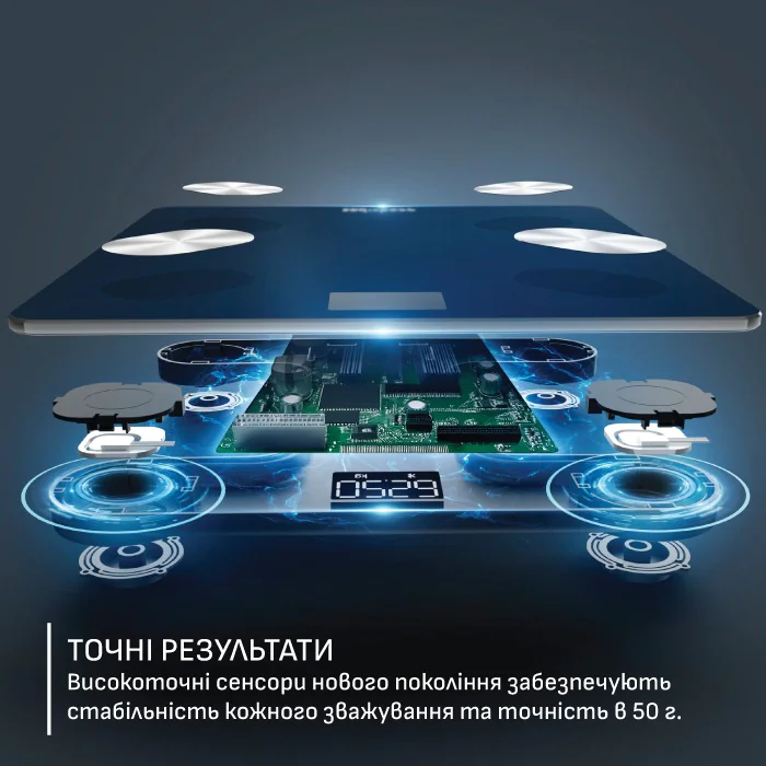 Смарт-ваги підлогові Tefal Goodvibes Life+ BM9720F0