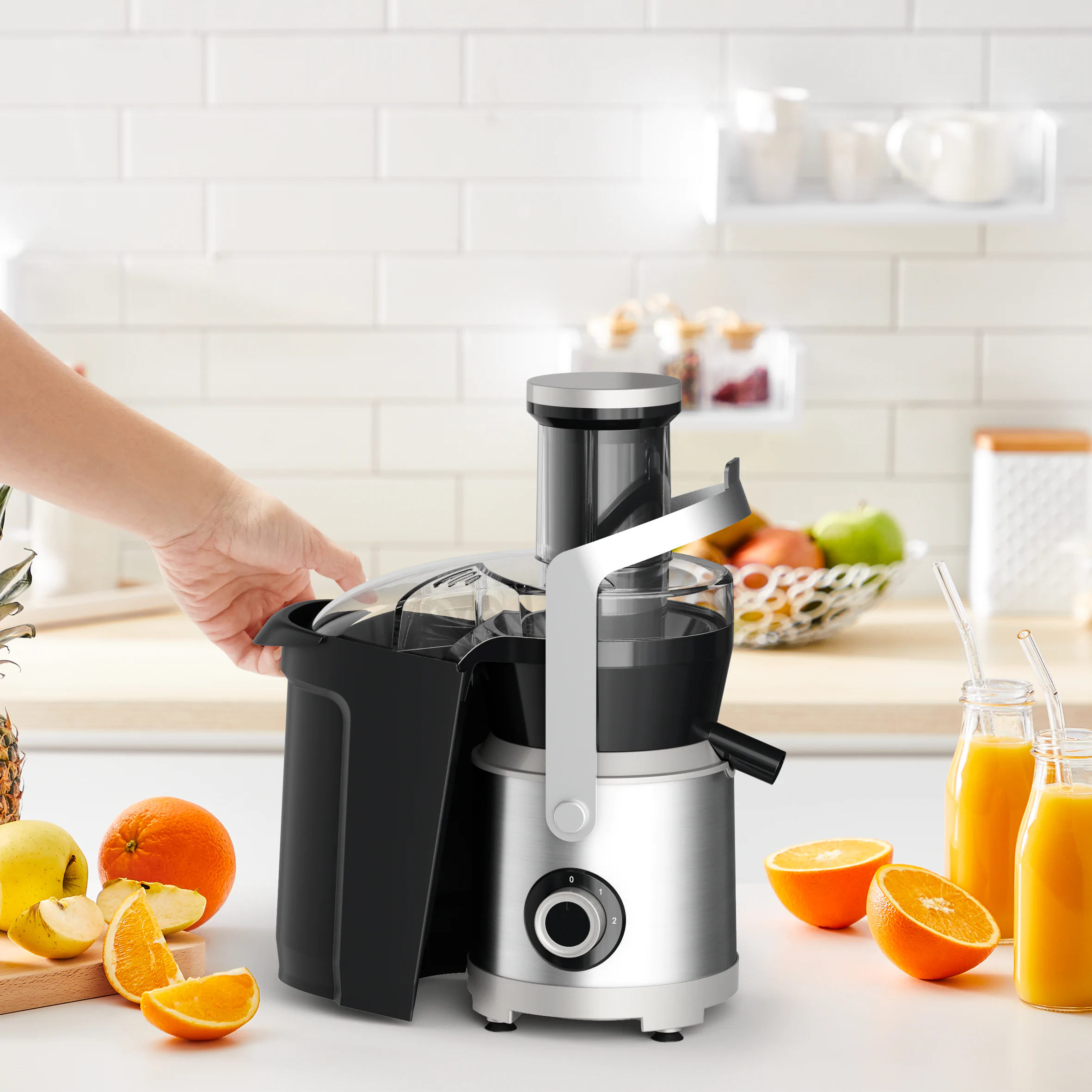 Соковитискач центрифужний Tefal Nutri XXL ZE660D10