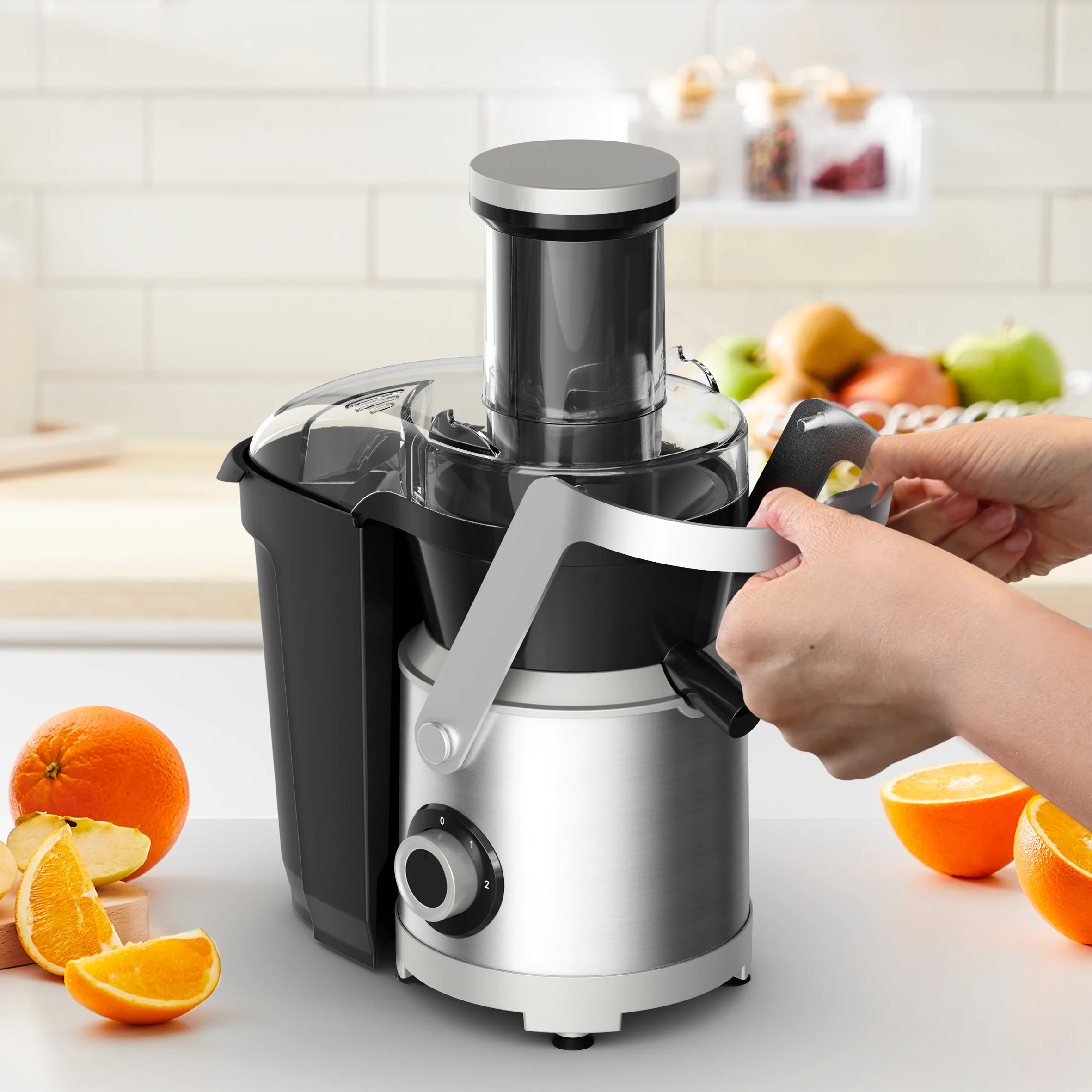Соковитискач центрифужний Tefal Nutri XXL ZE660D10