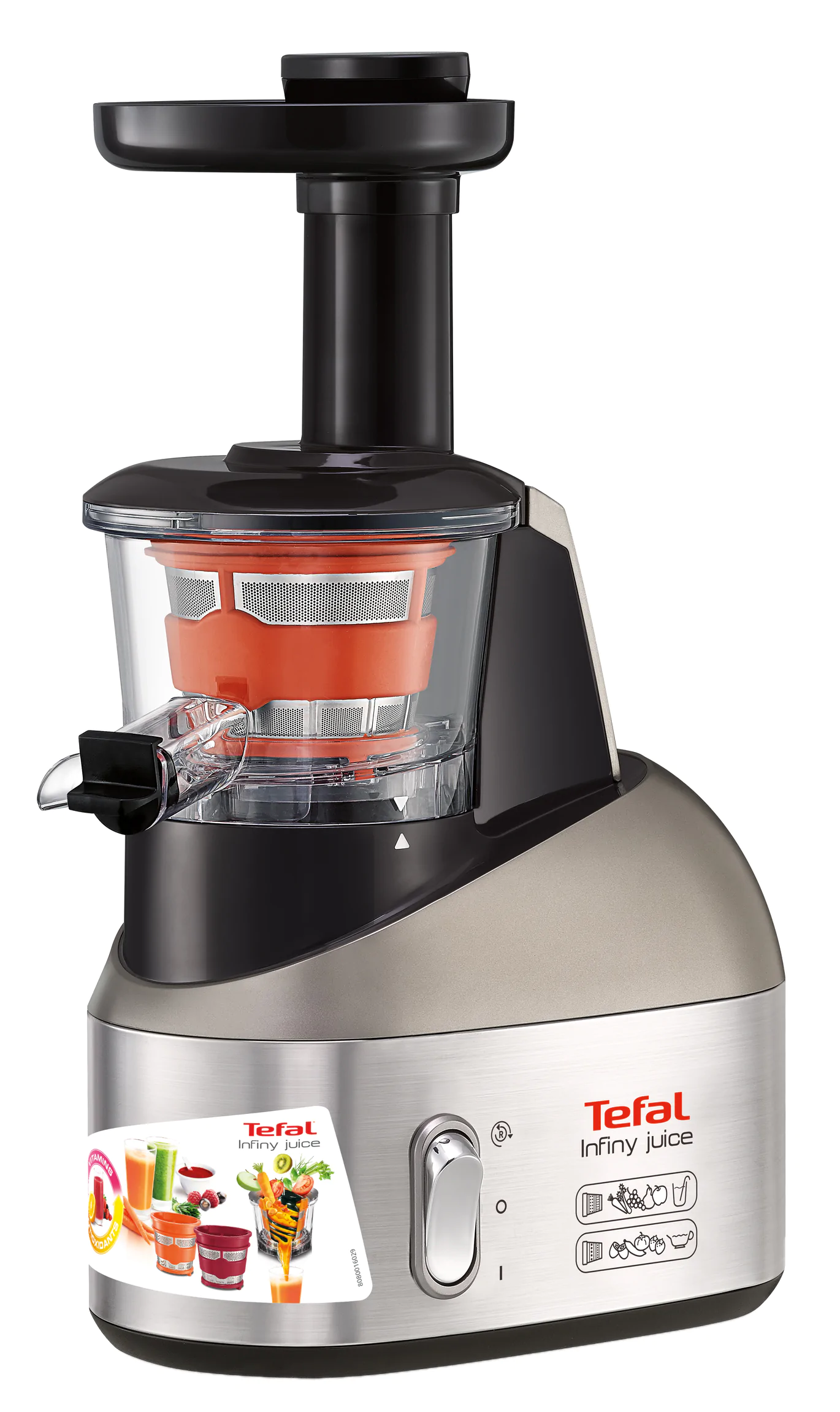 Соковитискач шнековий TEFAL INFINY PRESS ZC255B38