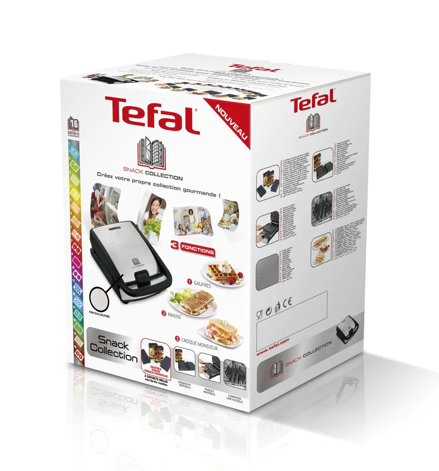 Мультимейкер Tefal Snack Collection SW857D12